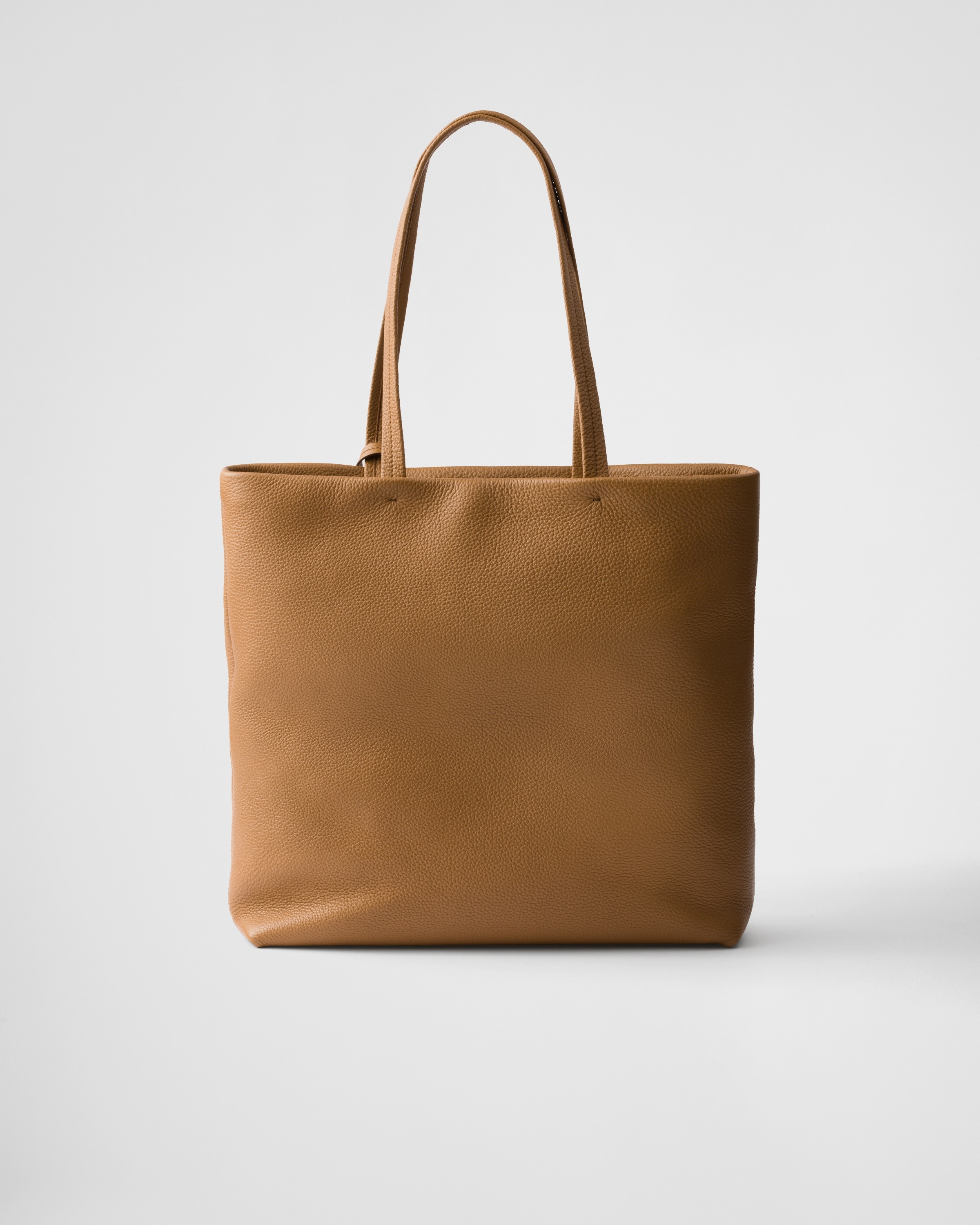 Large leather tote bag - 3