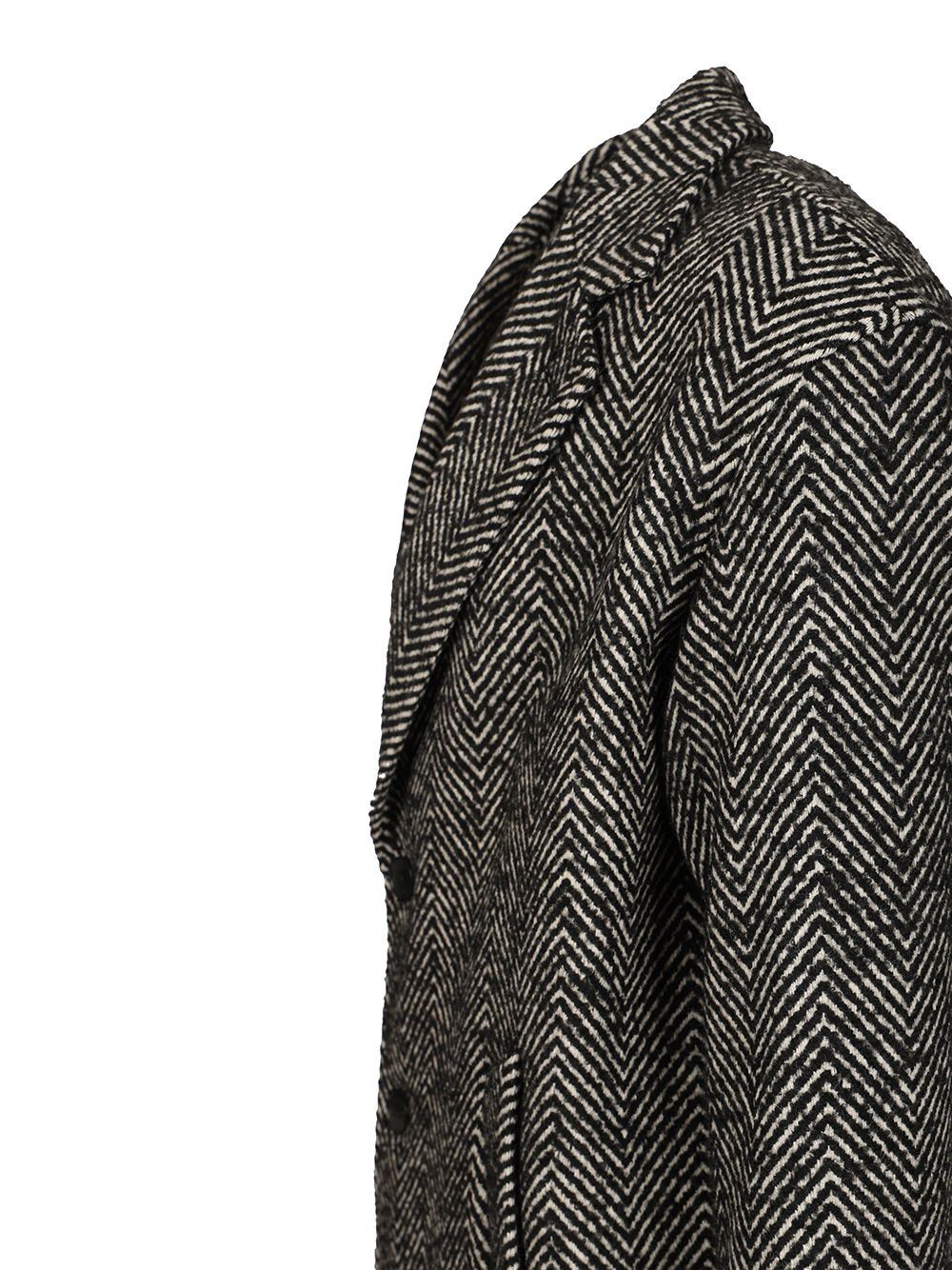 Cappotto Chevron Lana Coats Multicolor - 5