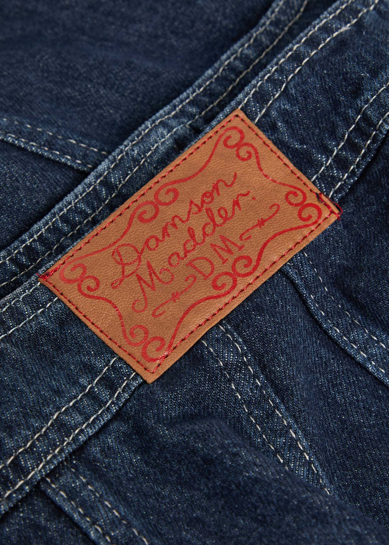 Damson Madder Immy Panelled Denim Mini Dress 5