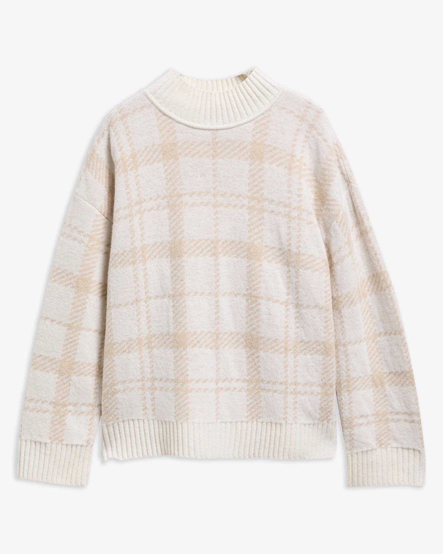 Delilah Tartan Wool Jumper - 1