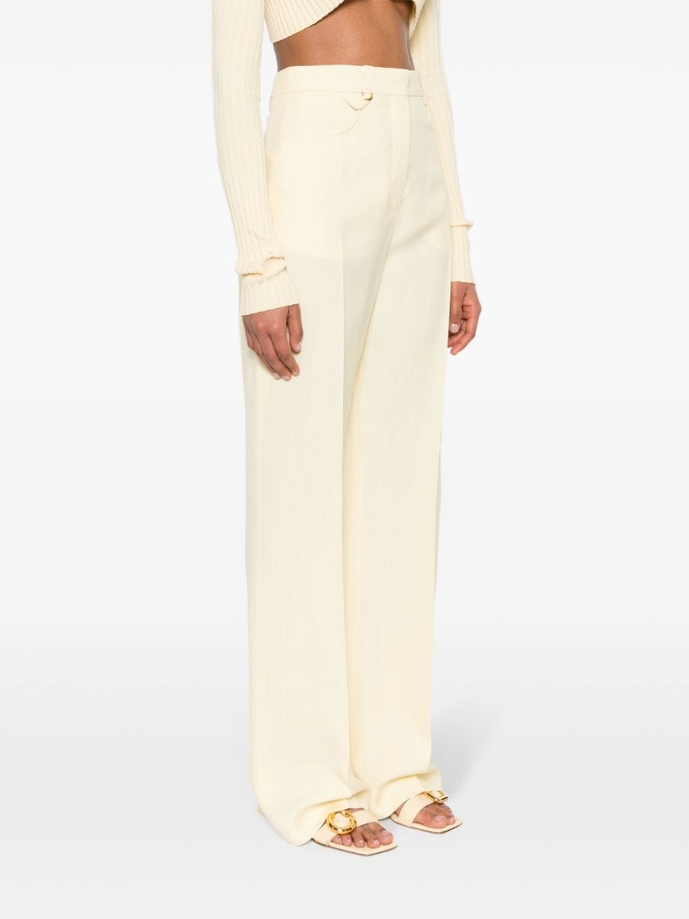 Le Pantalon Sauge flared trousers - 3