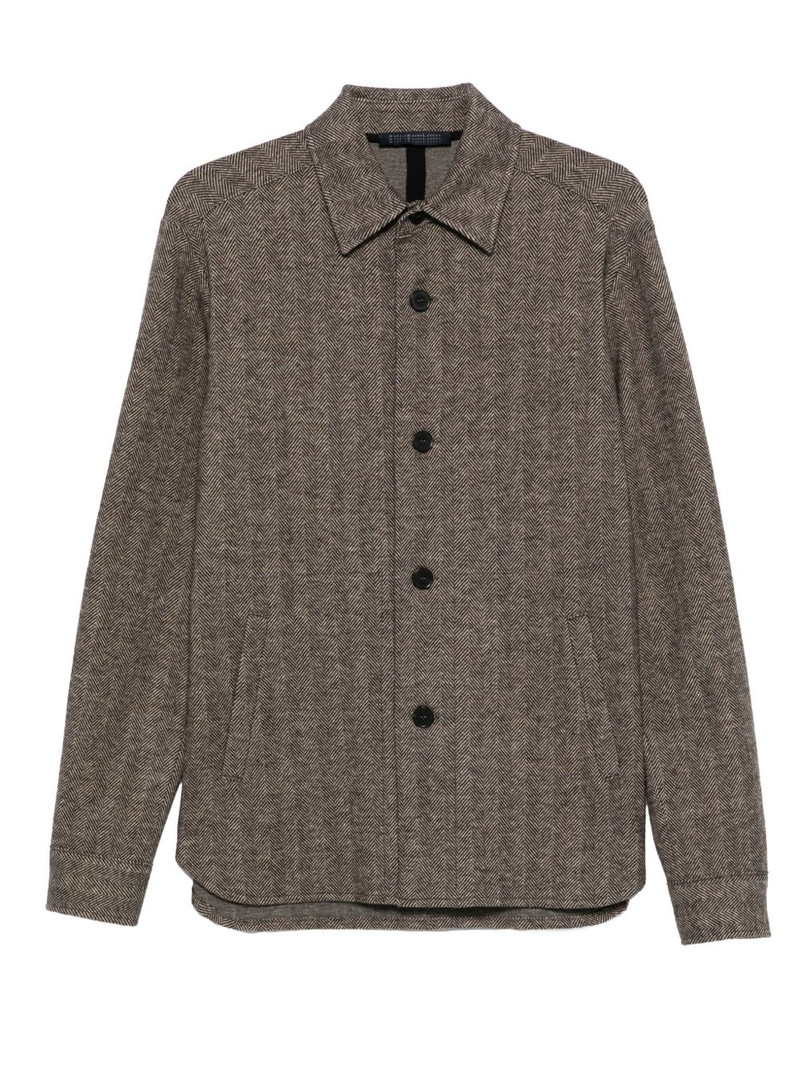 button-up herringbone shirt 1