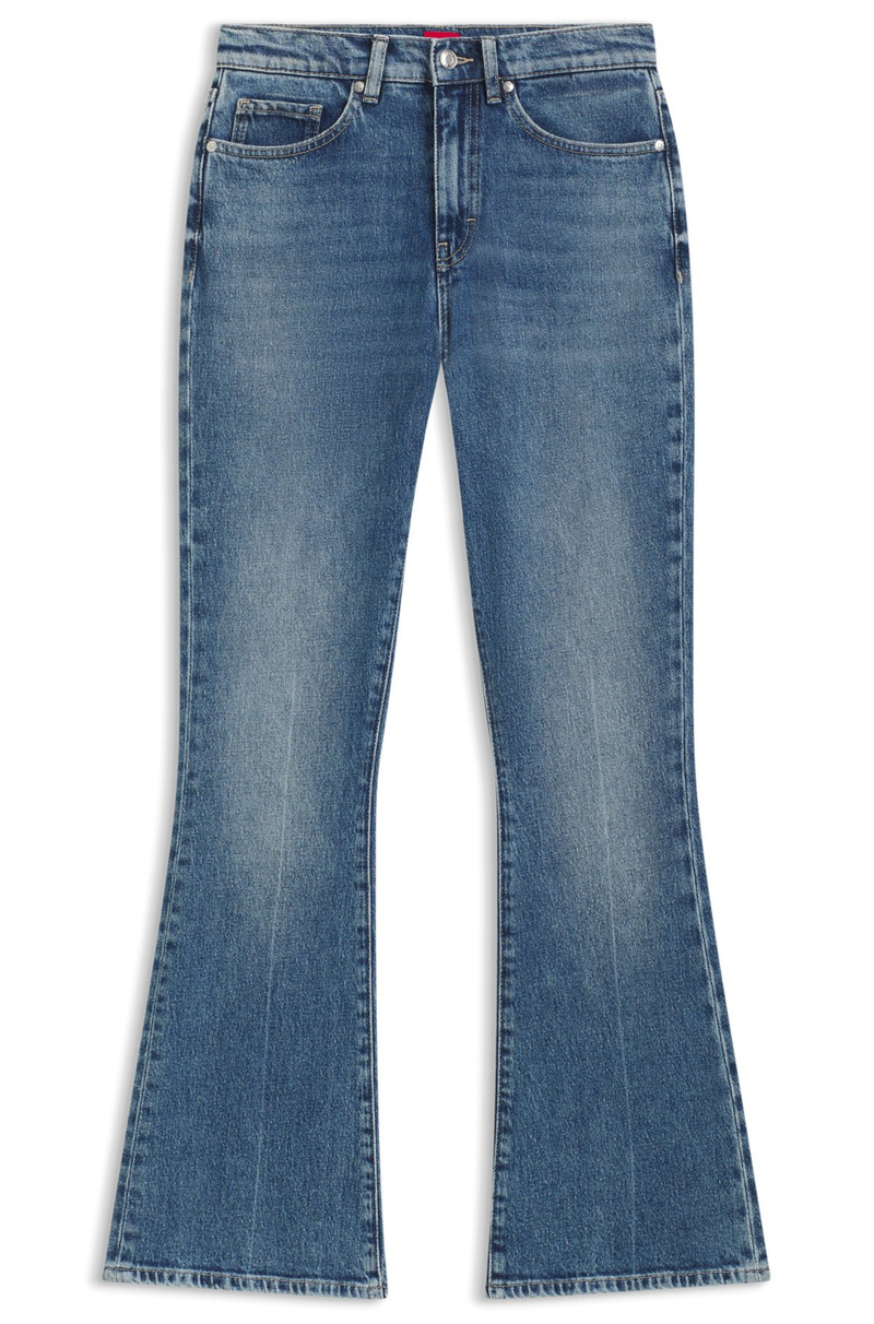 SKINNY-FIT JEANS IN BLUE STRETCH DENIM 1