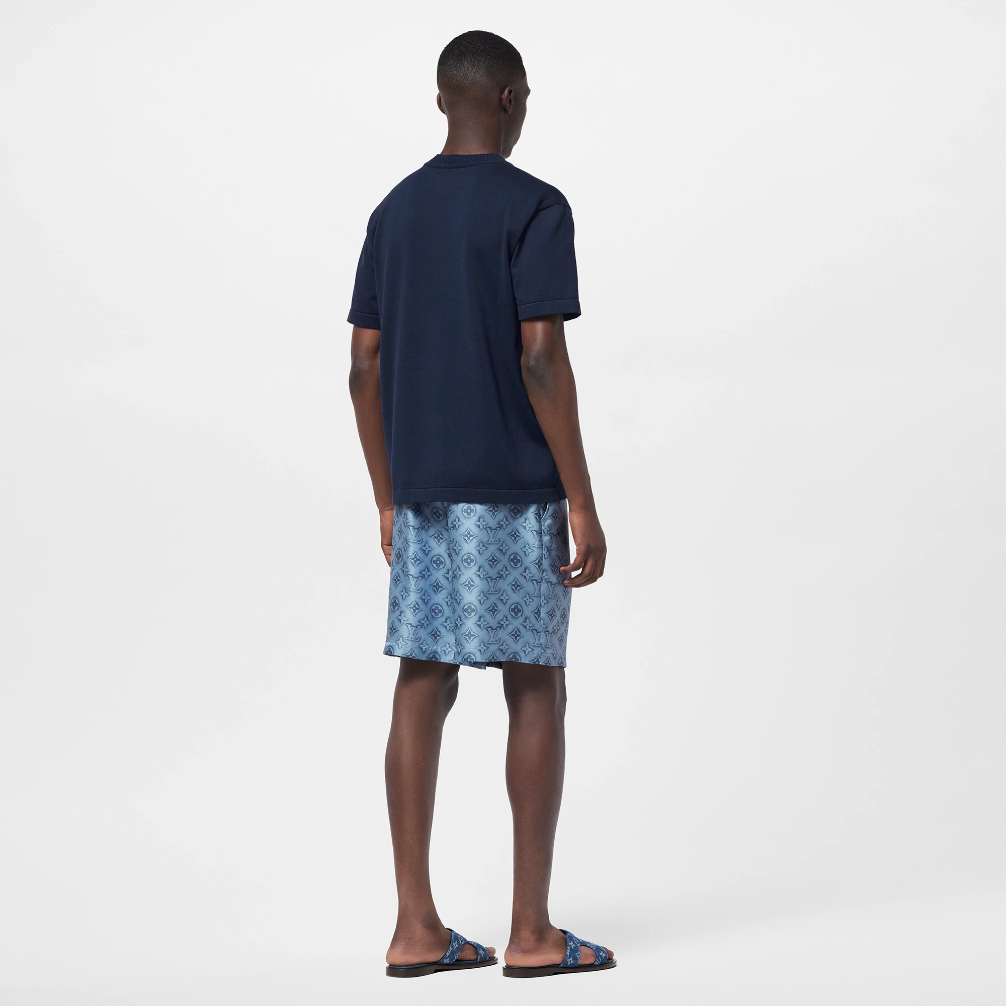 Signature Short-Sleeved Cotton Crewneck - 3
