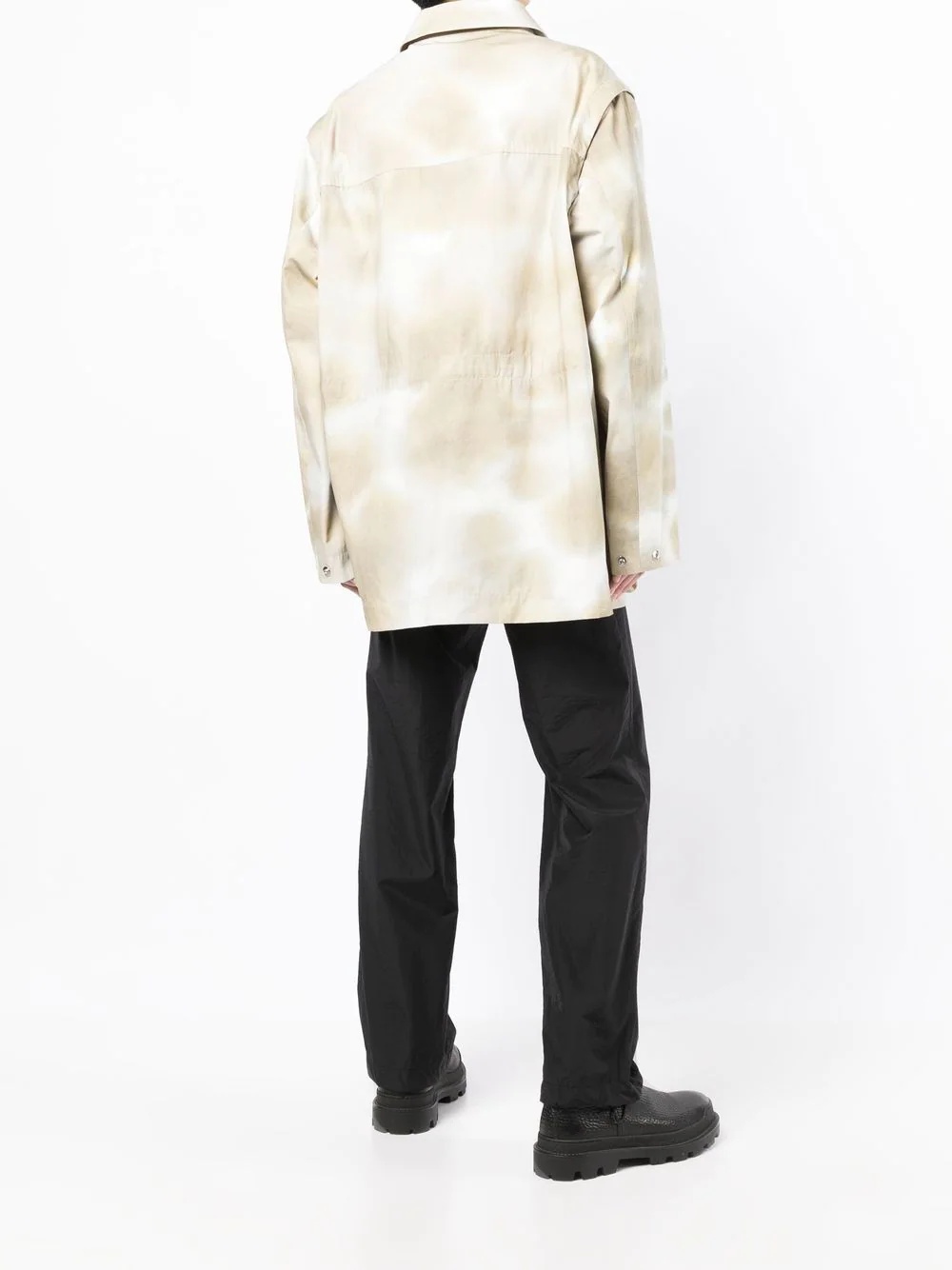 tie-dye hooded jacket - 5