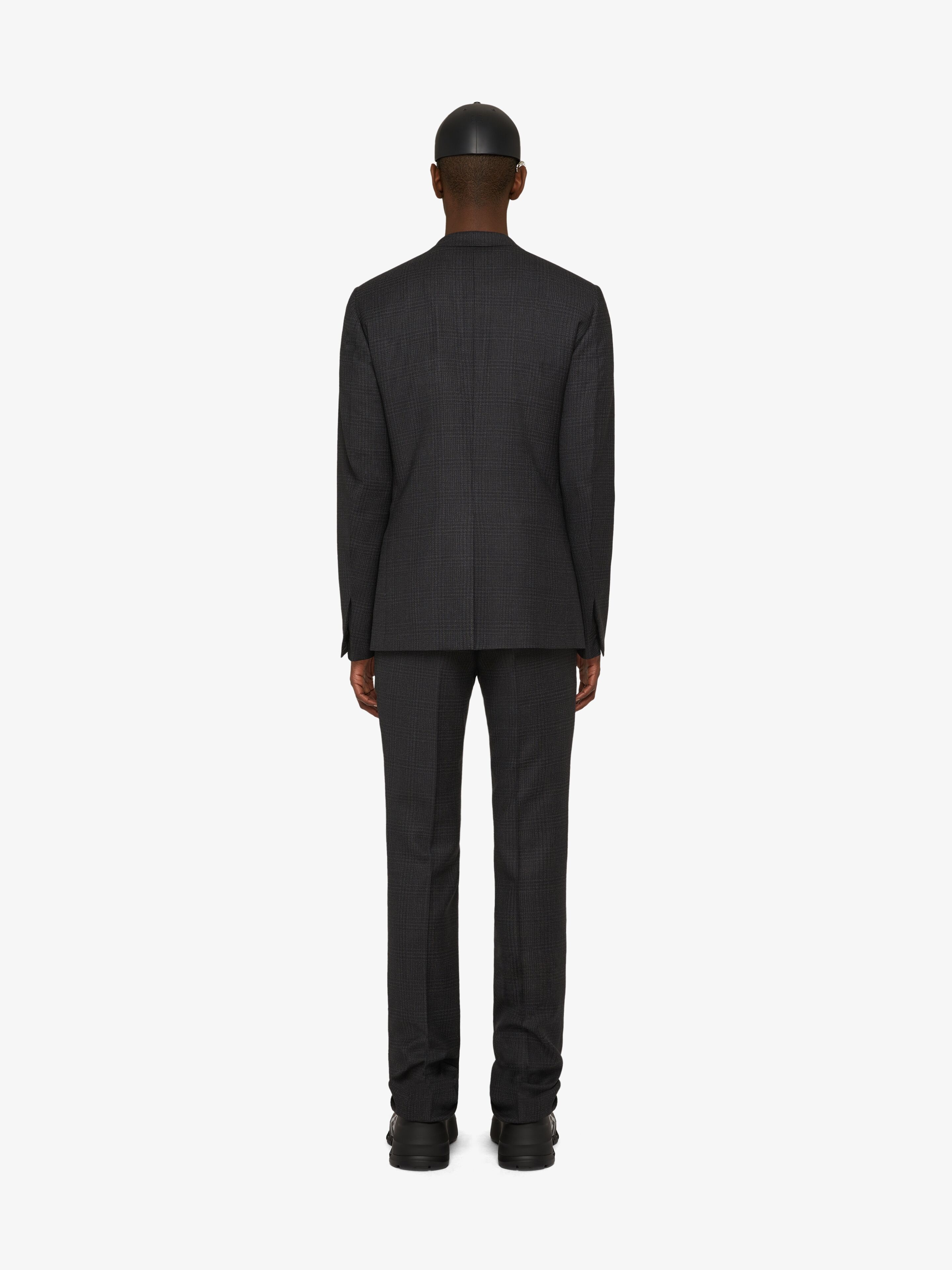 SLIM FIT PANTS IN WOOL - 4