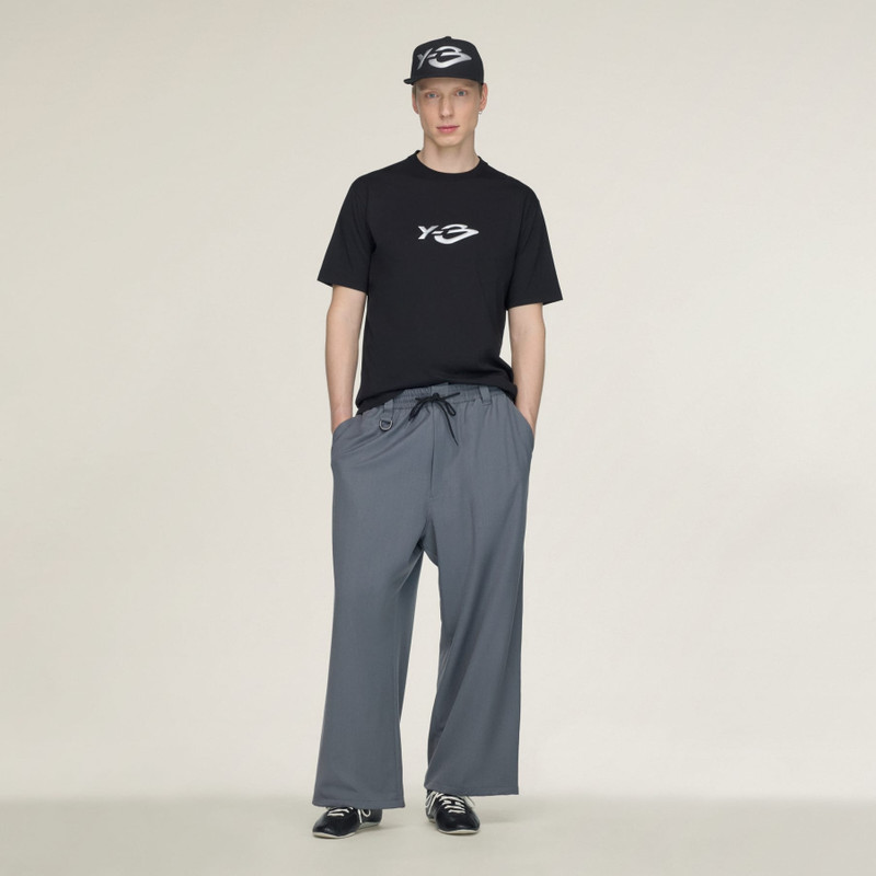 Y-3 LIQUID LOGO SHORT SLEEVE TEE 5