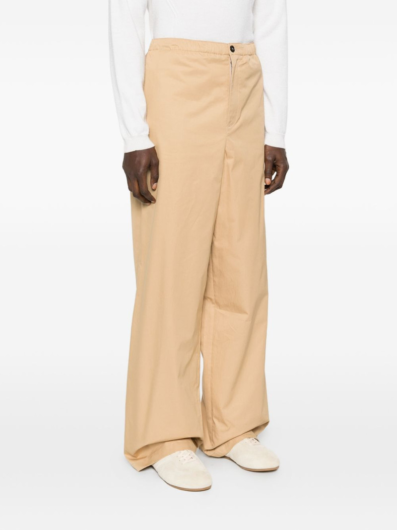 elasticated-waistband trousers 3