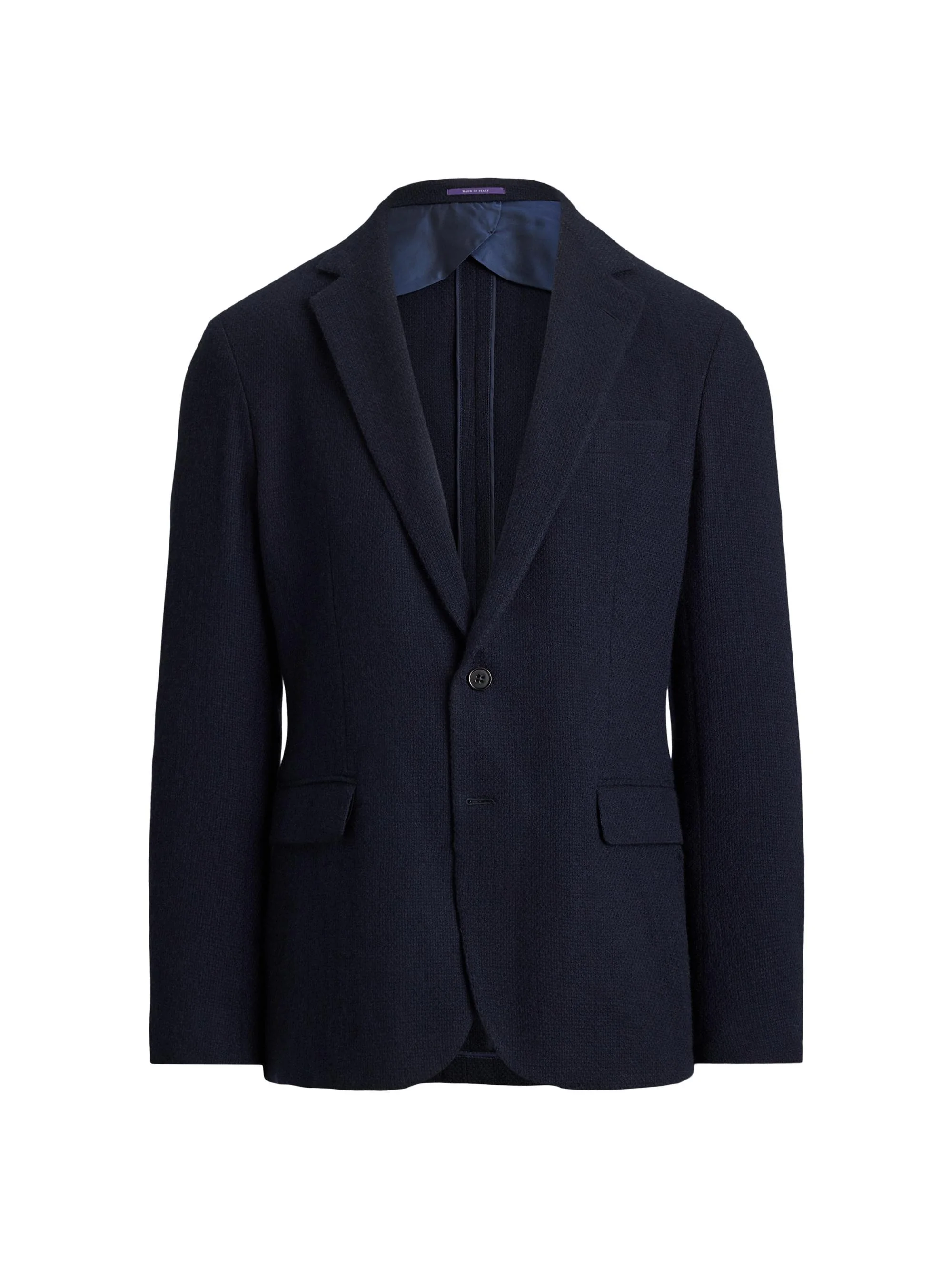 Men's Hadley Hand-Tailored Cashmere Jacket - Navy - 1
