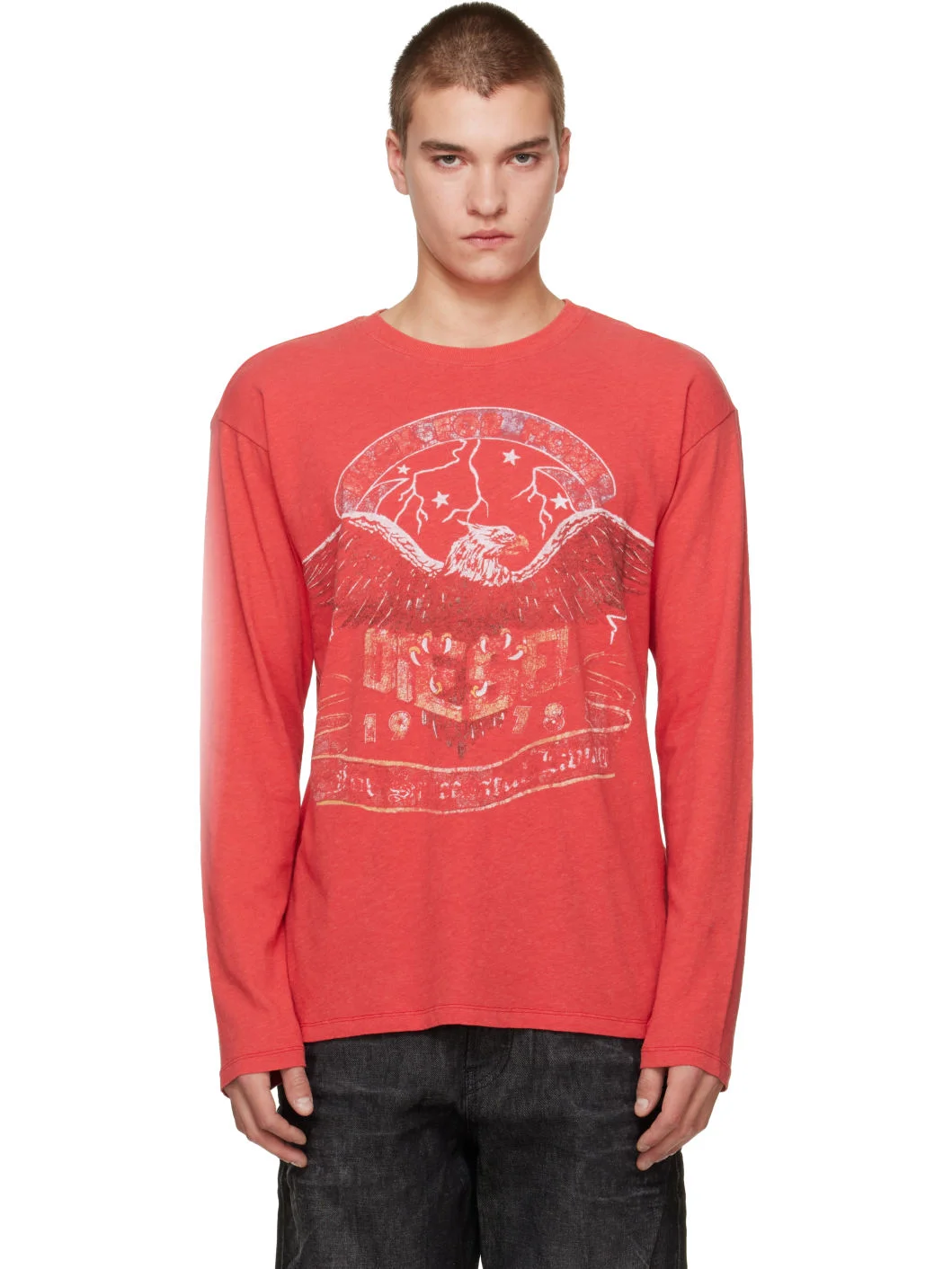 Red T-Geri-LS Shirt - 1
