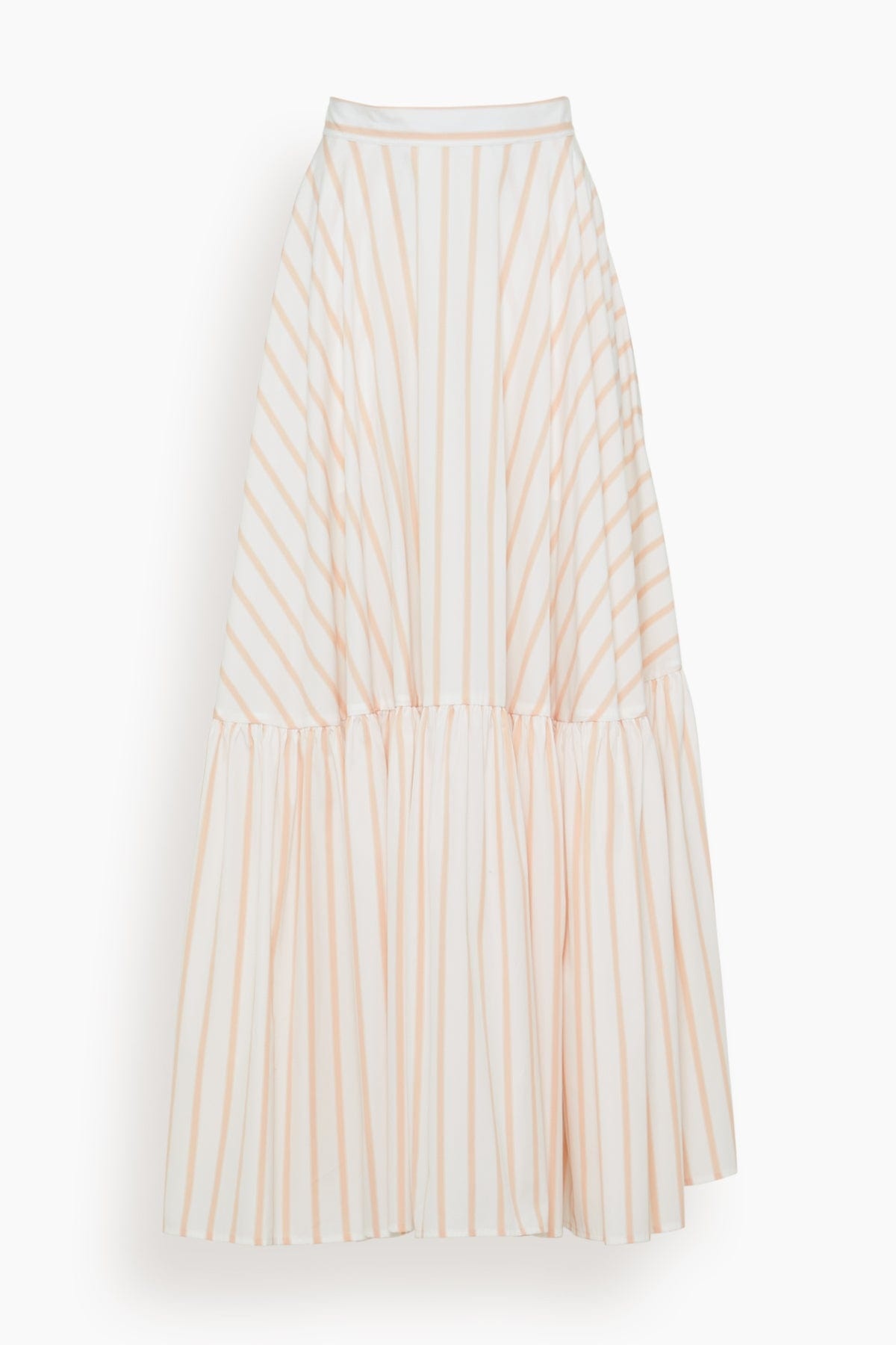 Long Skirt in Bellini Stripe - 1