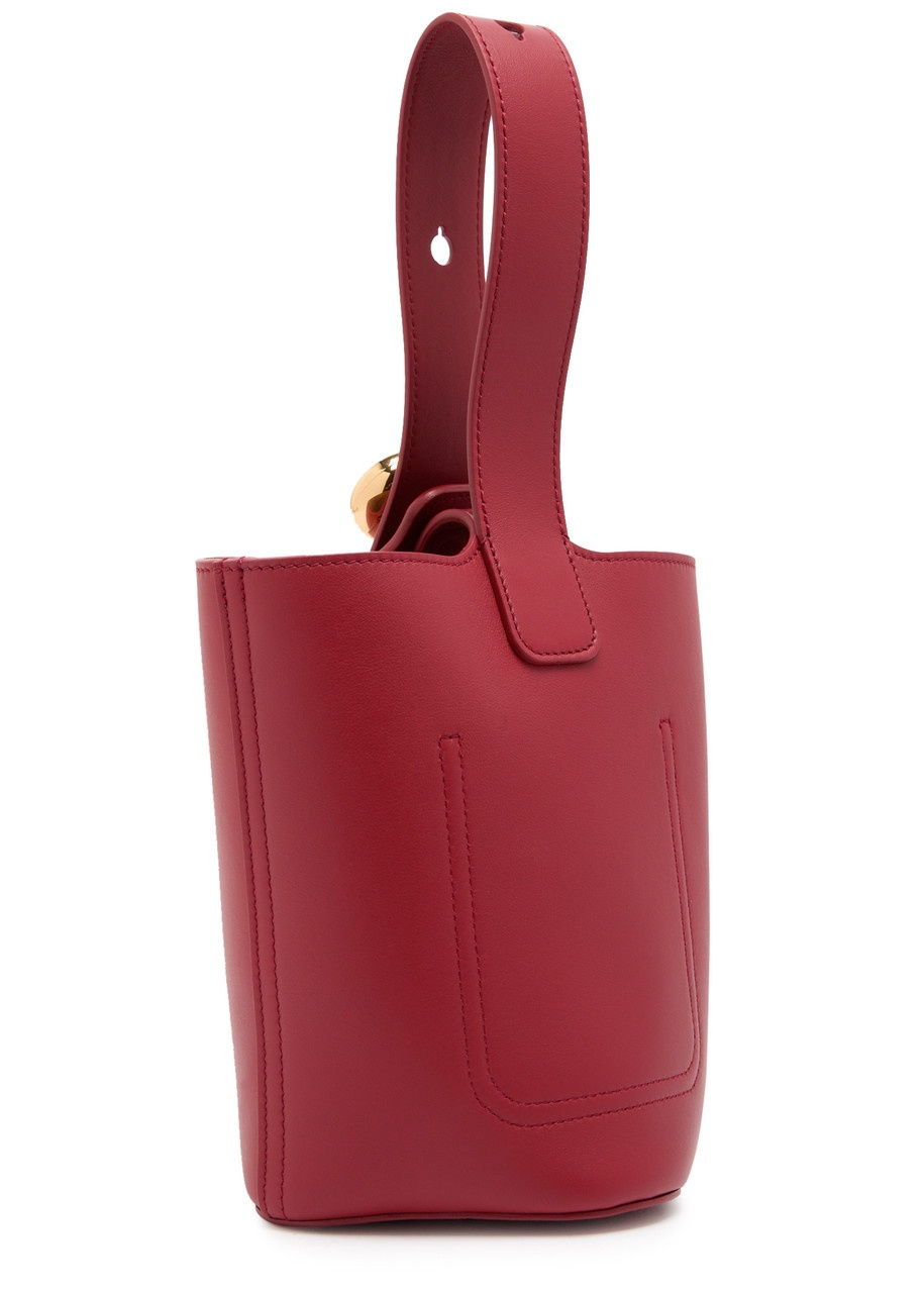 Loewe Pebble Mini Leather Bucket bag - 2