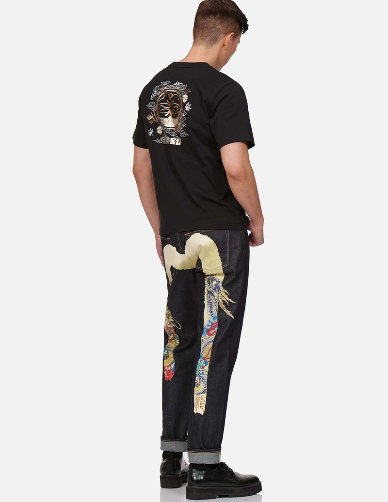 GRADATED DRAGON DAICOCK CARROT FIT JEANS #2017 7