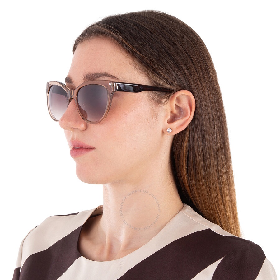 Tumi STU001 072M 54mm Brown Transparent/Brown Gradient Women\'s New Sunglasses. Tumi | Accessories | Tumi Stu0 072m 54mm Brown  main image 3