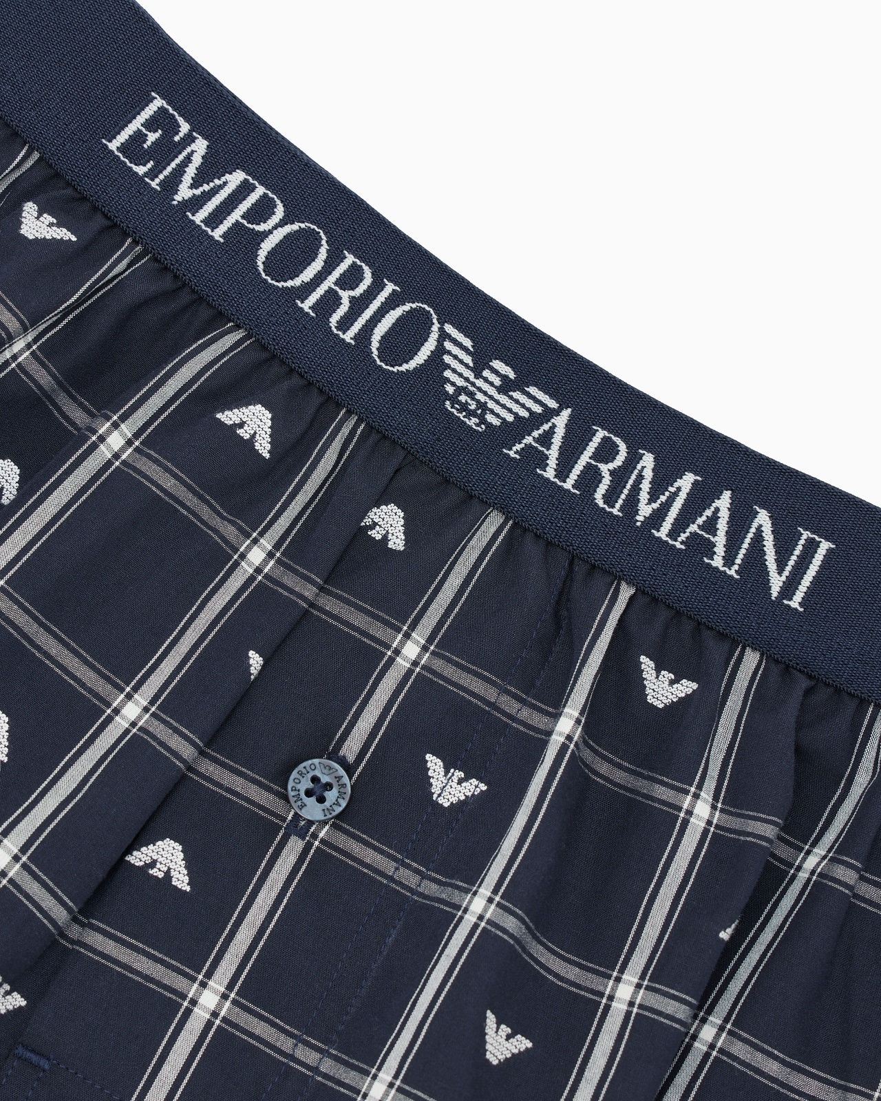 JACQUARD BOXERS WITH ALL-OVER PATTERN - 4