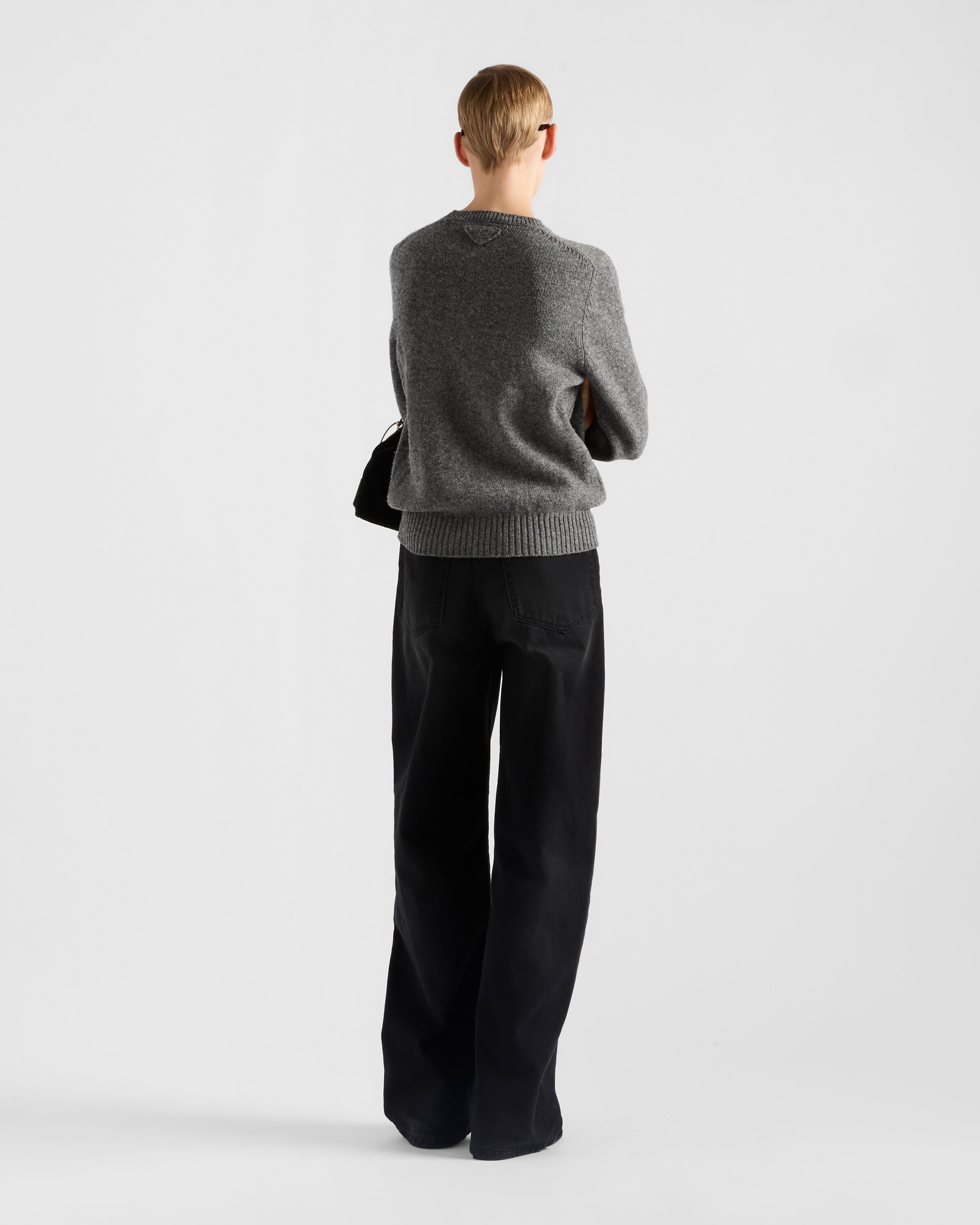 Wide-leg denim jeans - 5