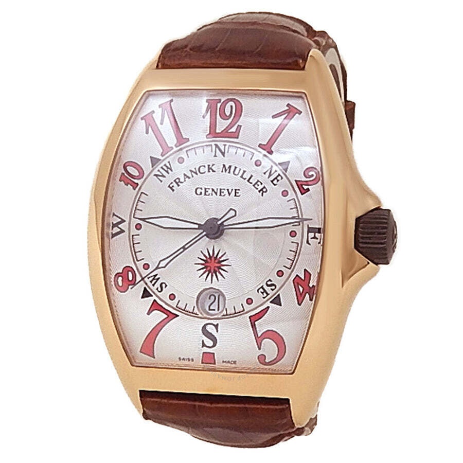 Pre-owned Franck Muller Mariner Automatic Silver Dial Men's Watch 8080 SC DT - 1
