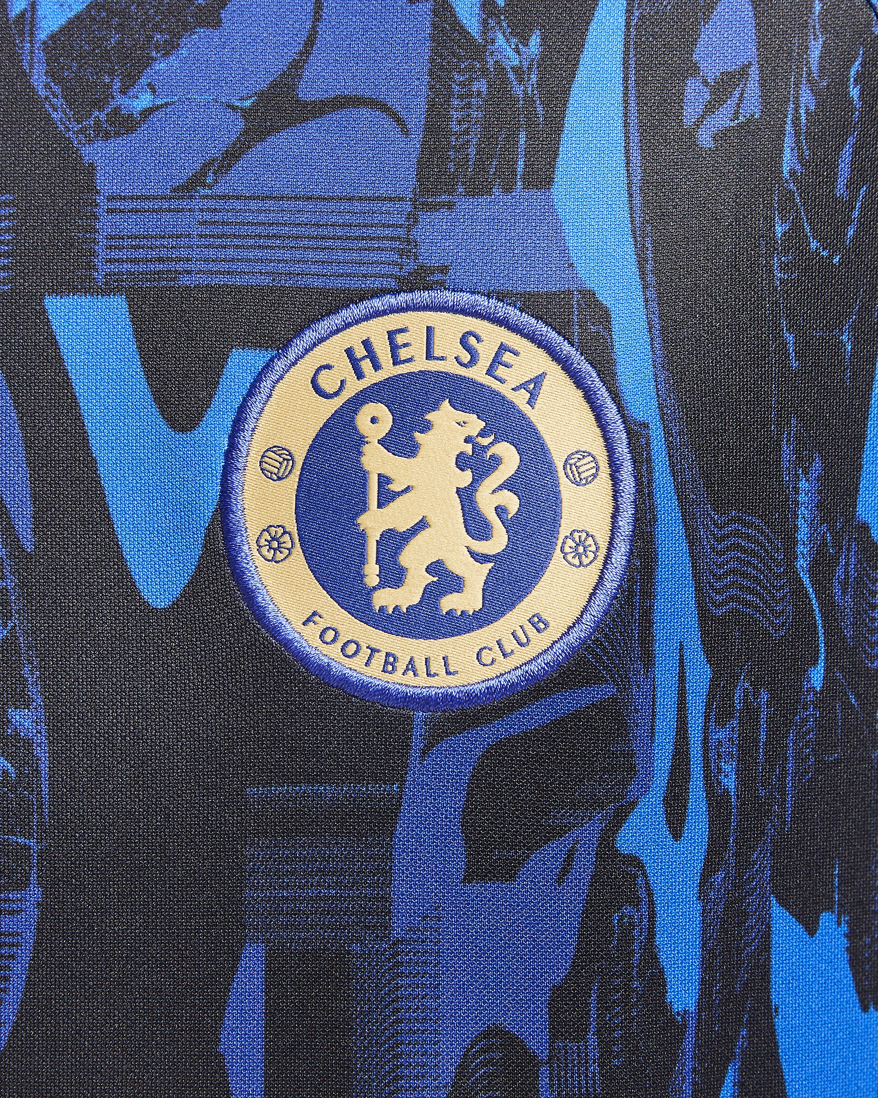 Chelsea FC Academy Pro Nike Men's Dri-FIT Pre-Match Soccer Top - 5