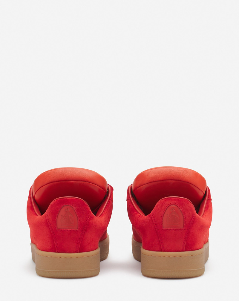 Lanvin LANVIN X FUTURE HYPER CURB SNEAKERS IN LEATHER AND SUEDE FOR MEN outlook