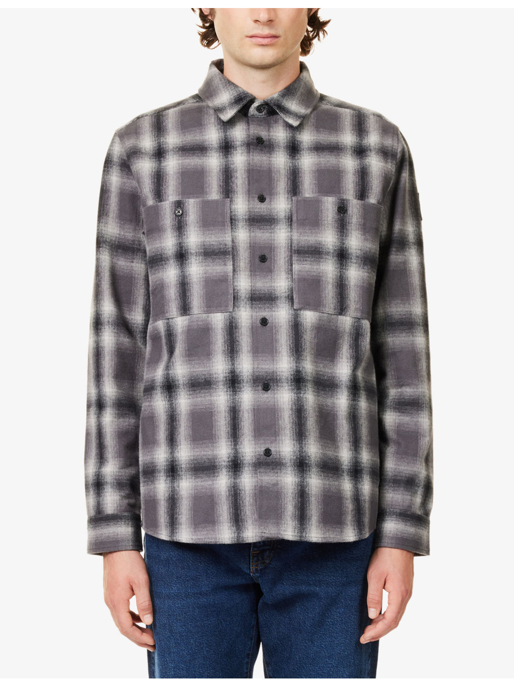 Outpost Checked Cotton-Flannel Shirt - 3