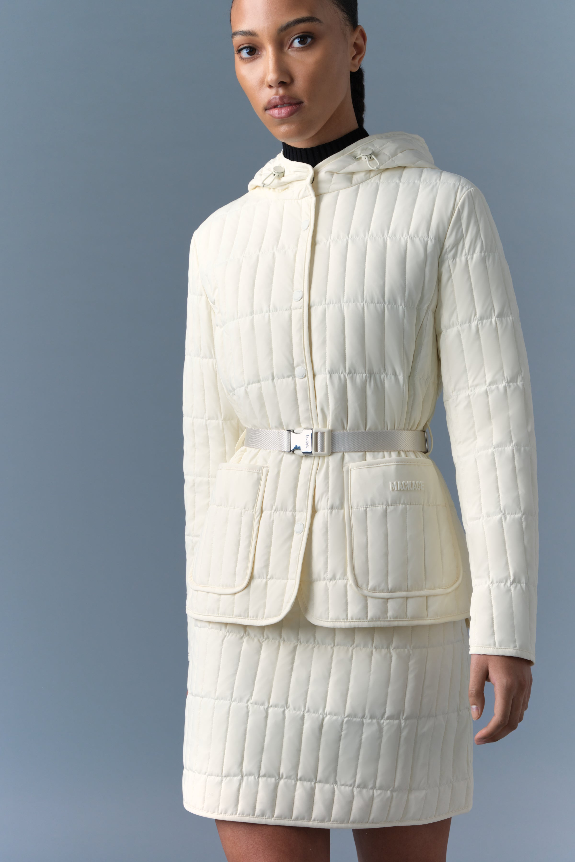 RAJA Light Down Vertical Quilted Jacket - 5