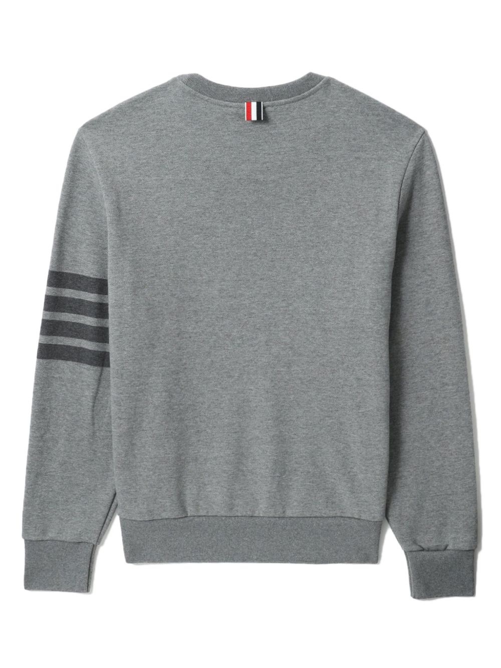 4-Bar crew-neck loopback-cotton sweatshirt - 6
