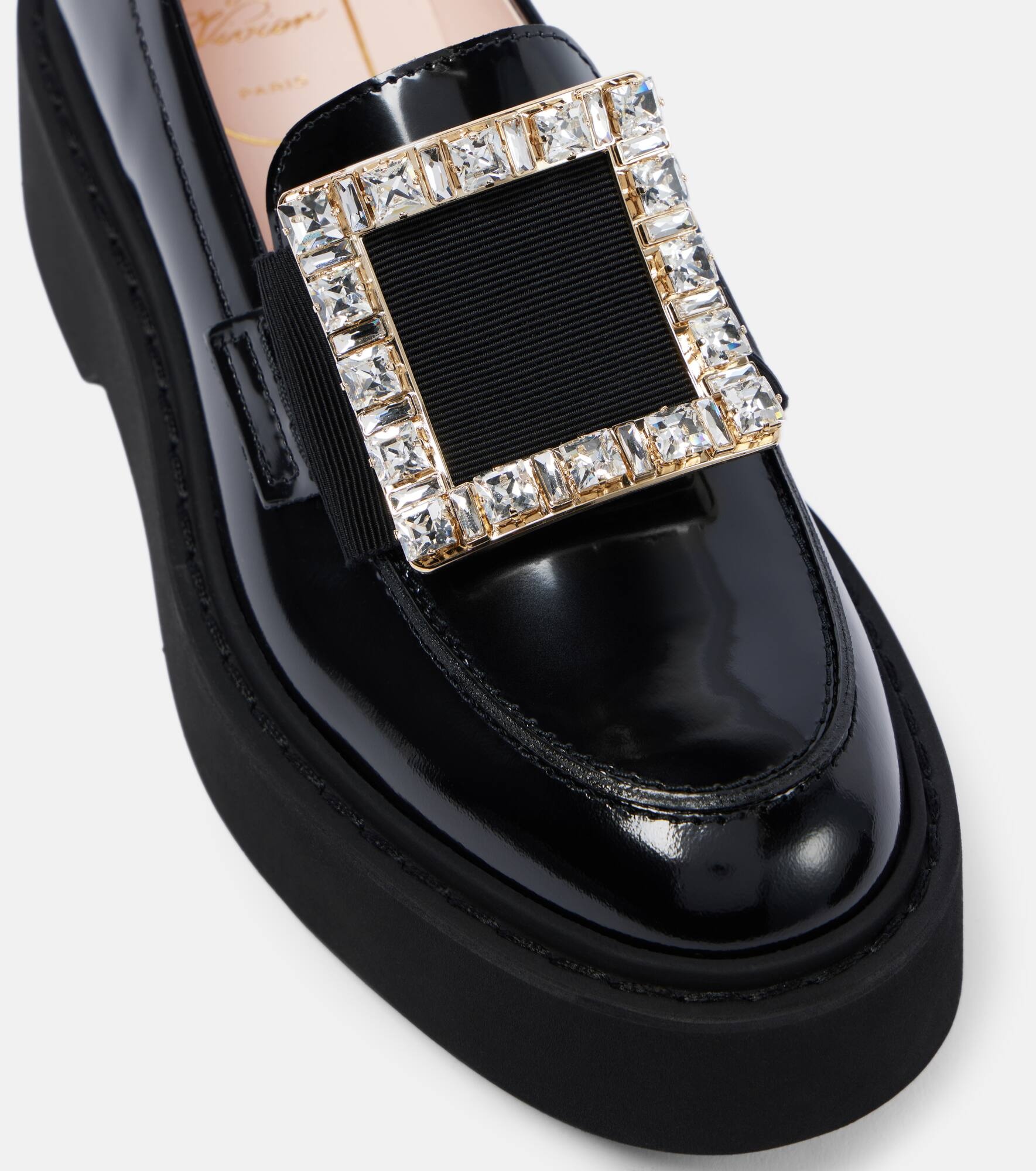 Viv' Rangers embellished platform loafers - 5