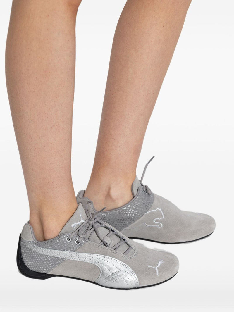 Future Cat textured leather sneakers 5