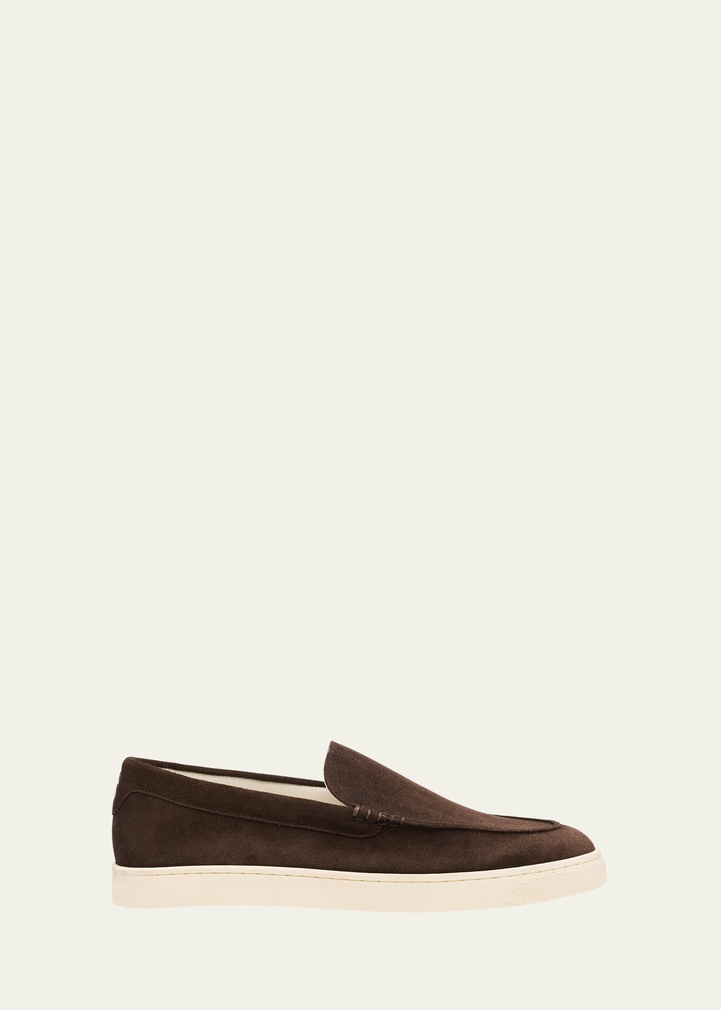 Men's Hybrid Venetian Suede Slip-Ons - 1