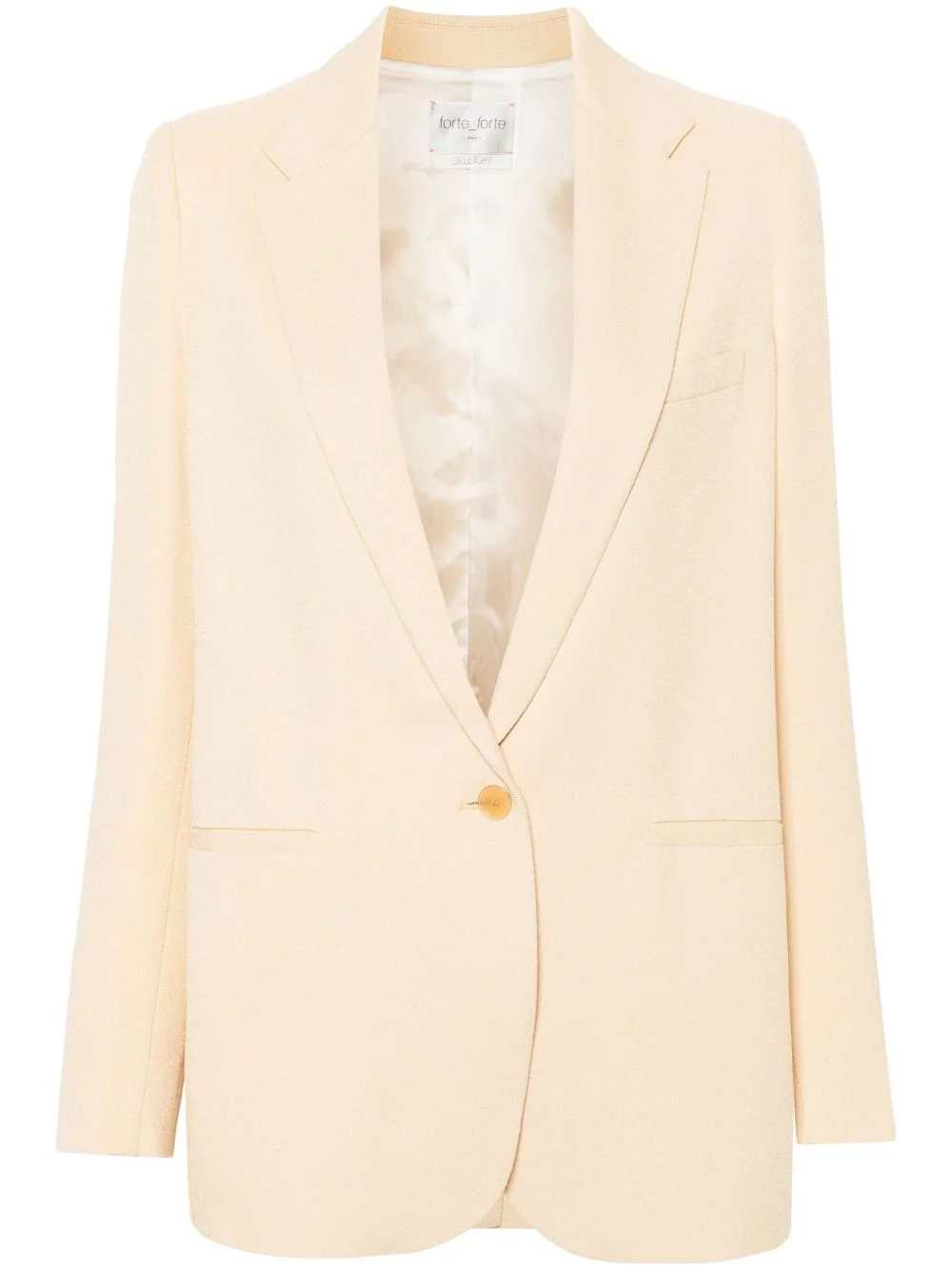 single-breasted blazer - 1