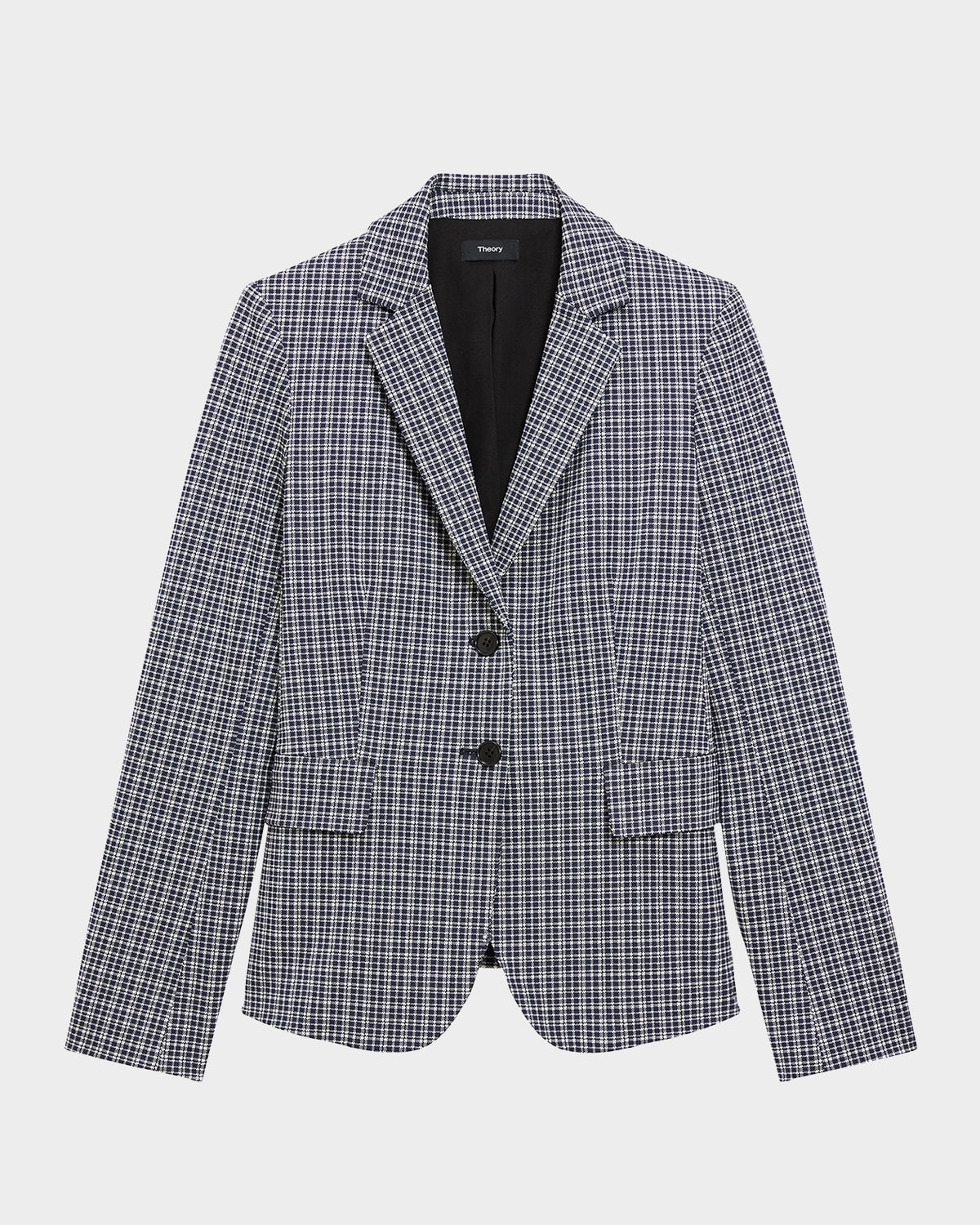 Carissa Plaid Slim-Fit Blazer - 1