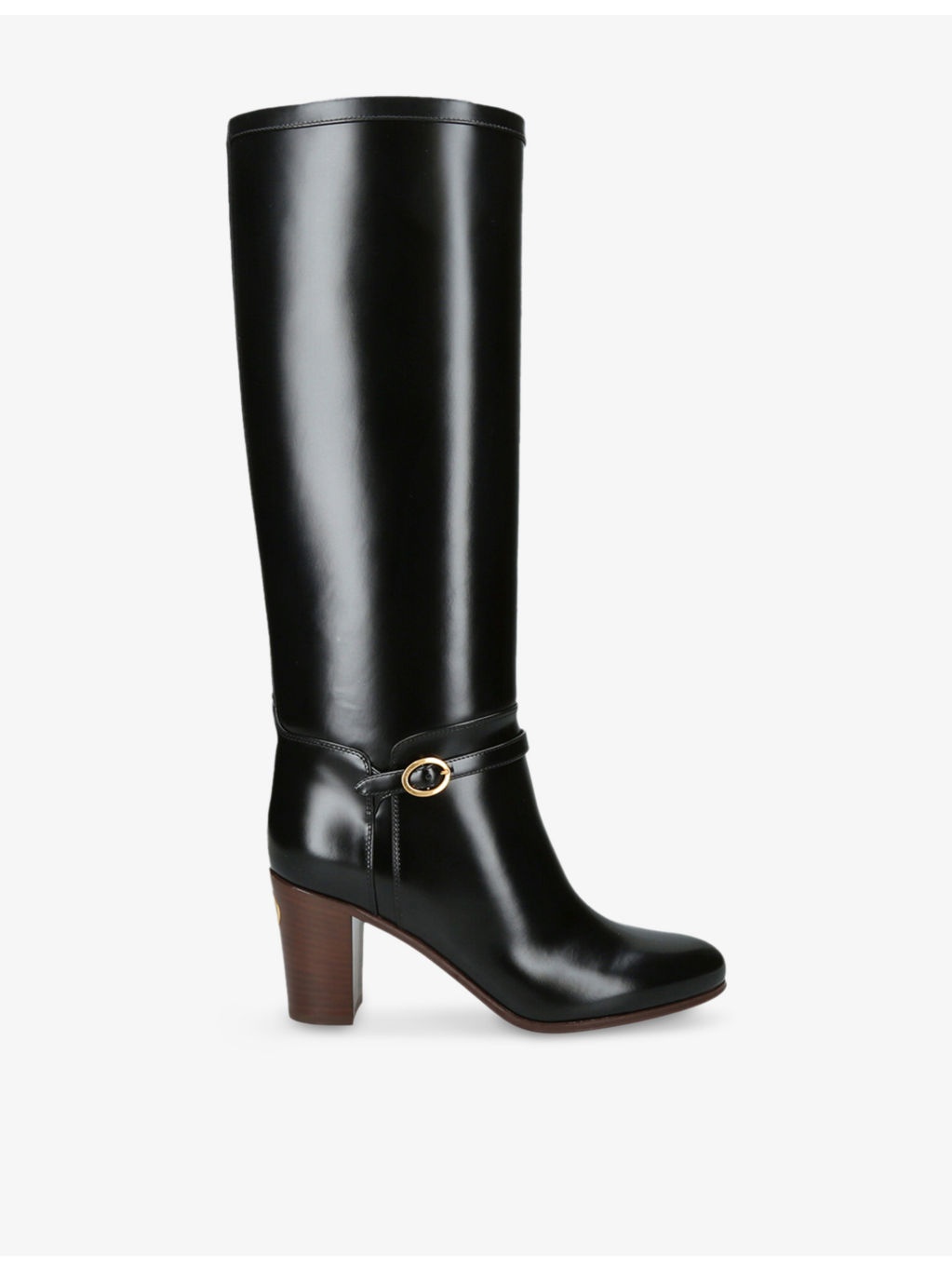 Pattie 75 leather knee-high boots - 1