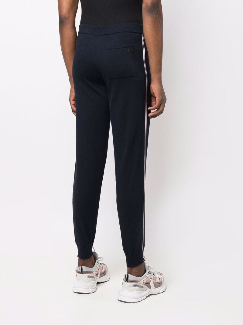 slim-cut track pants 4