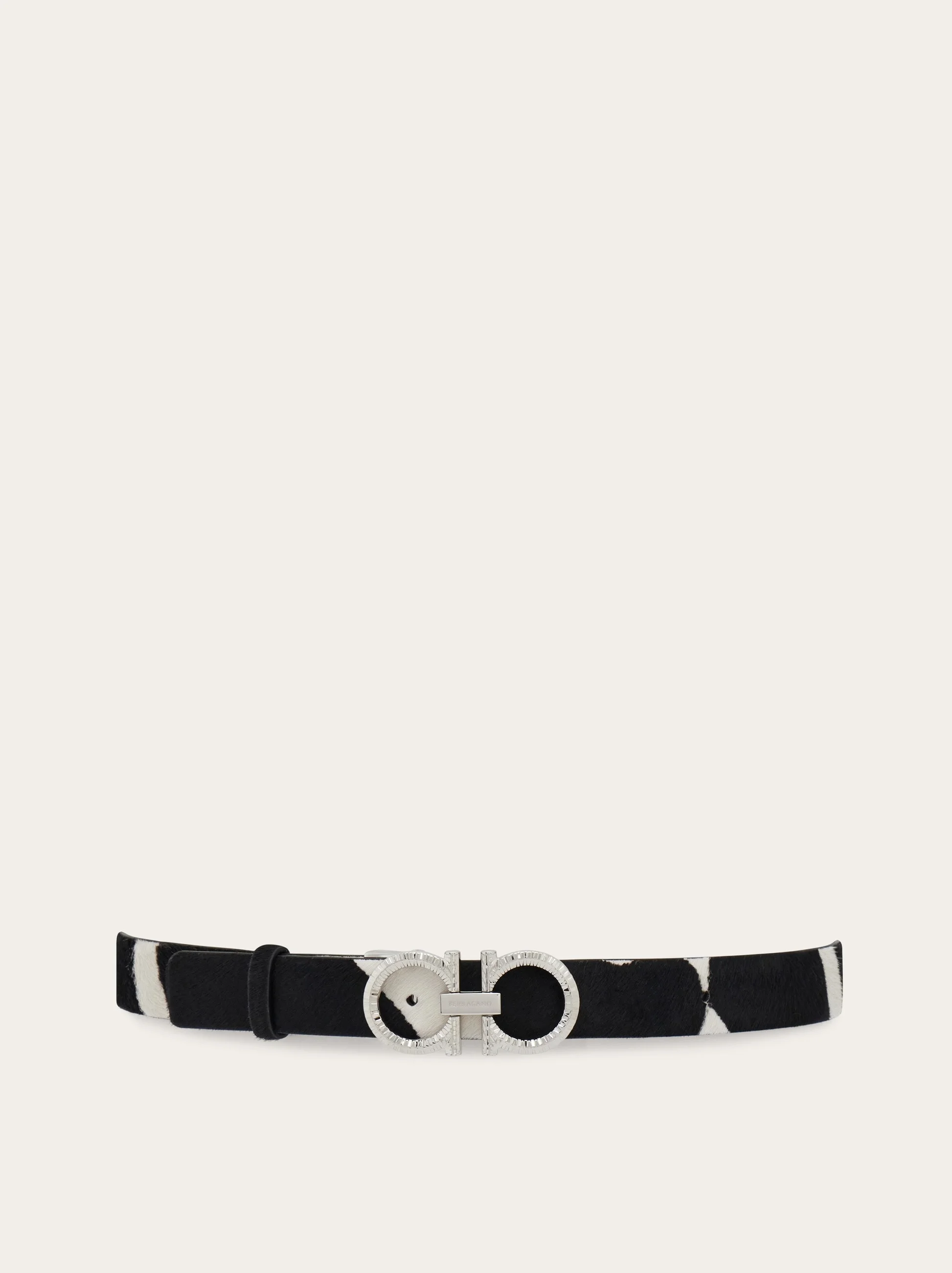 Adjustable Gancini belt - 1