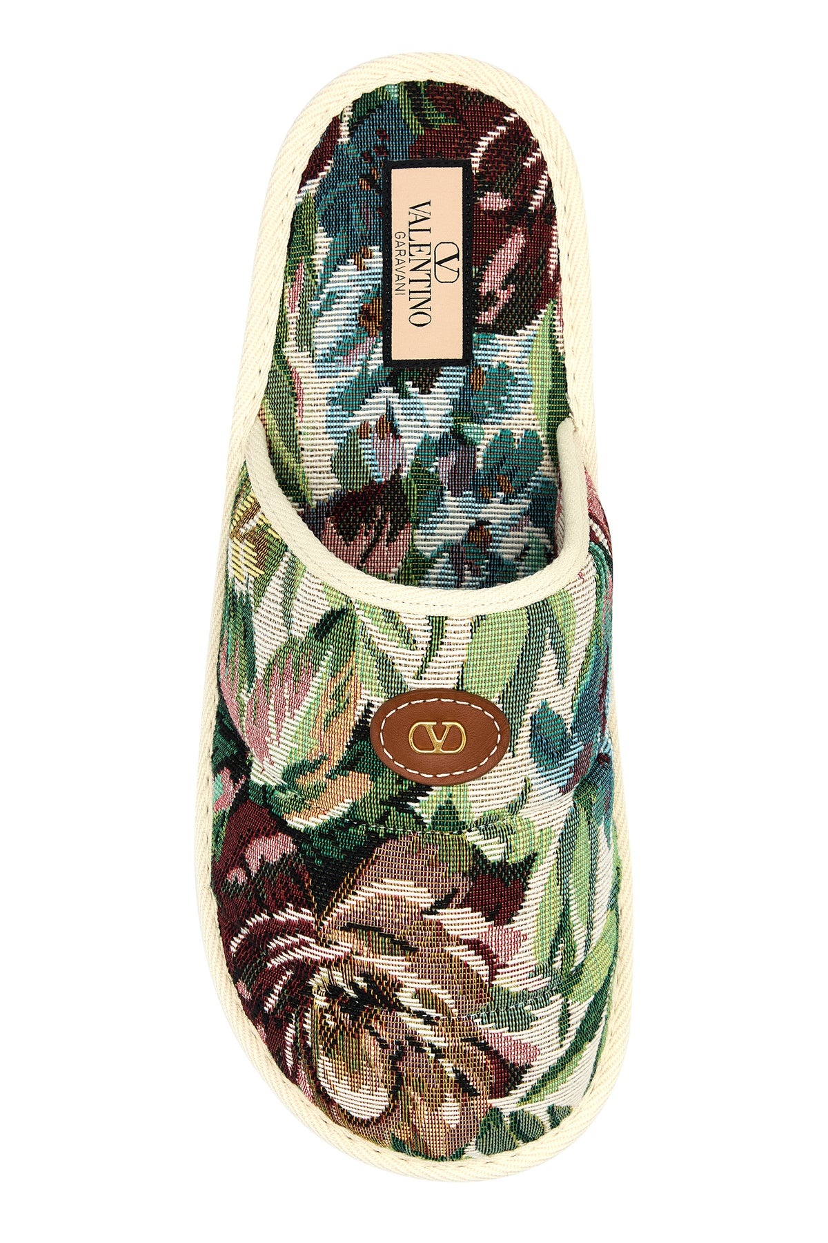 Printed fabric Ta Chambre slippers - 4