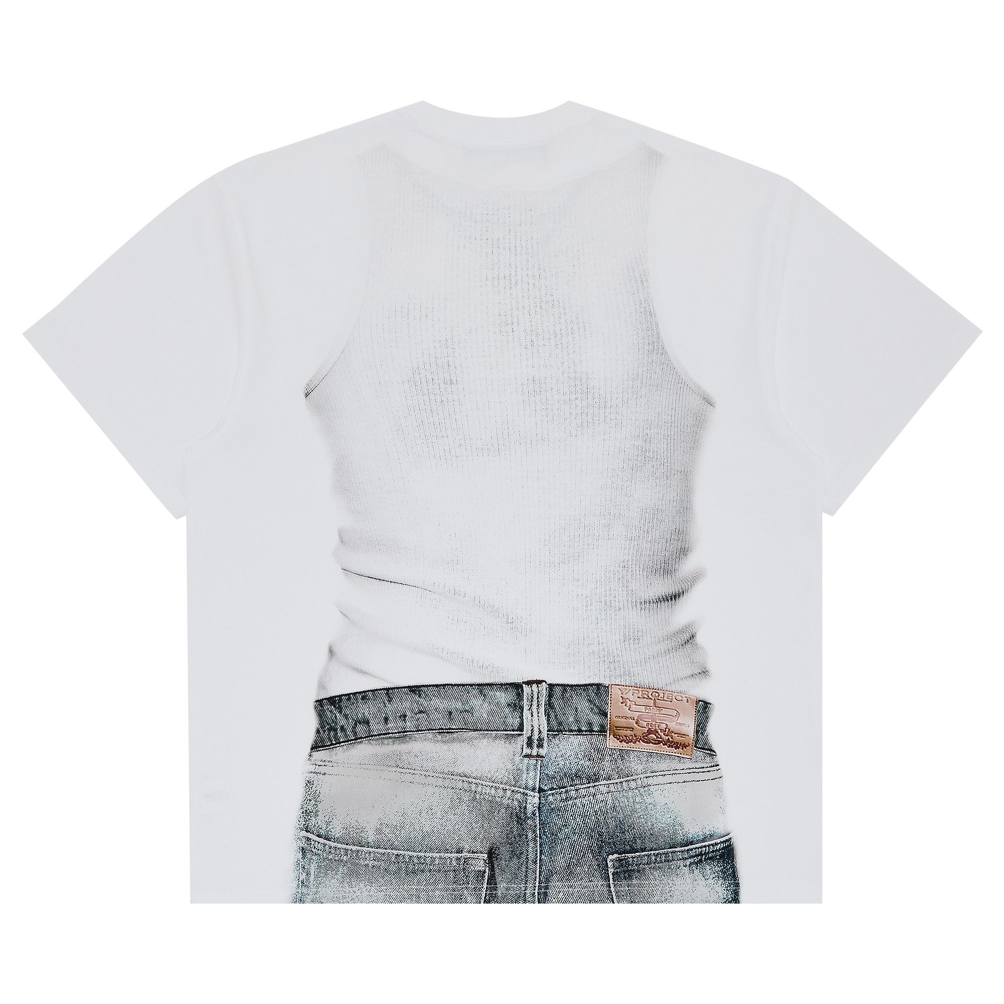 Y/Project Trompe L'Oeil T-Shirt 'White' - 2