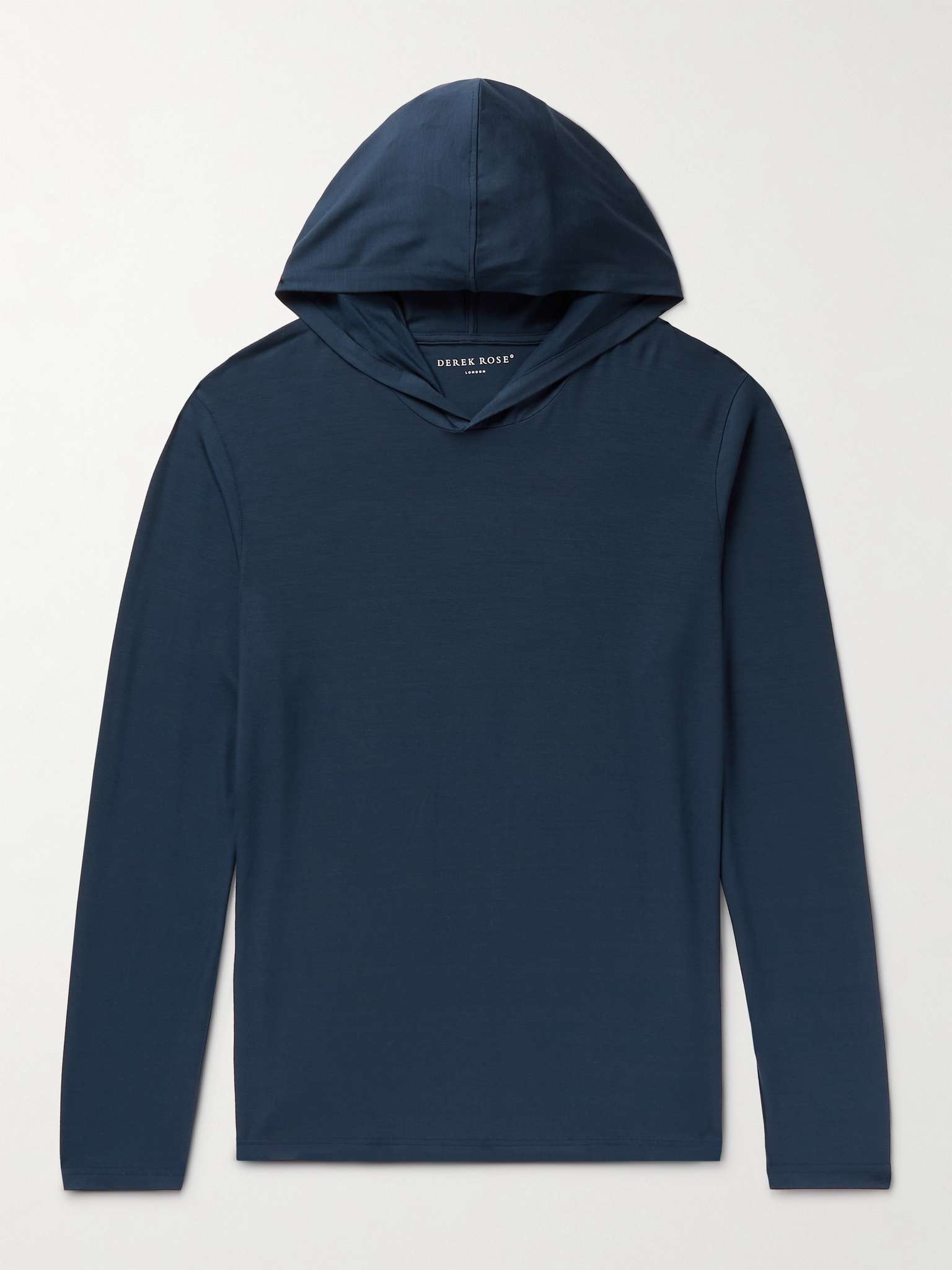 Basel Stretch Micro Modal Jersey Hoodie - 1