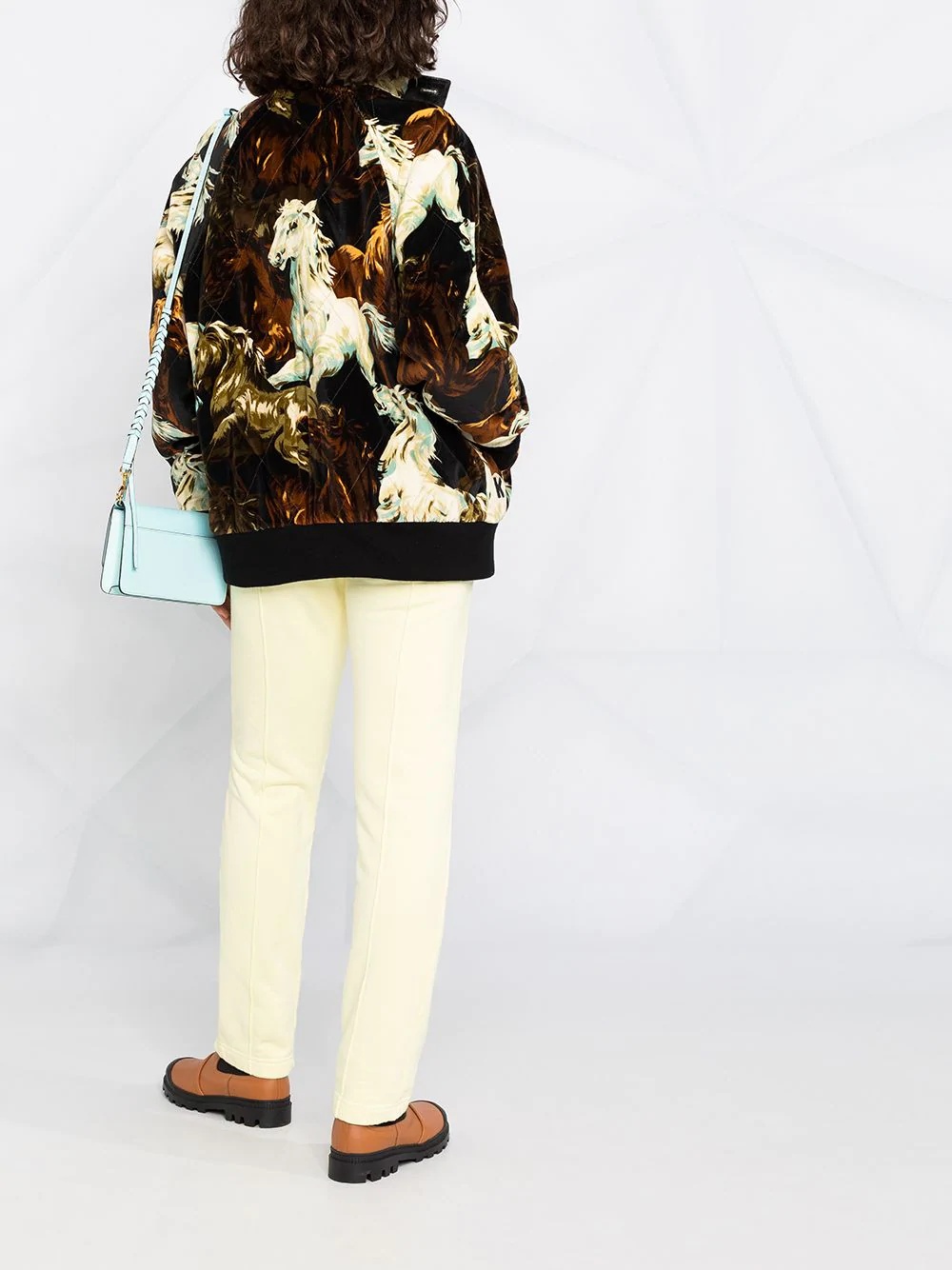 horse-print jacket - 4