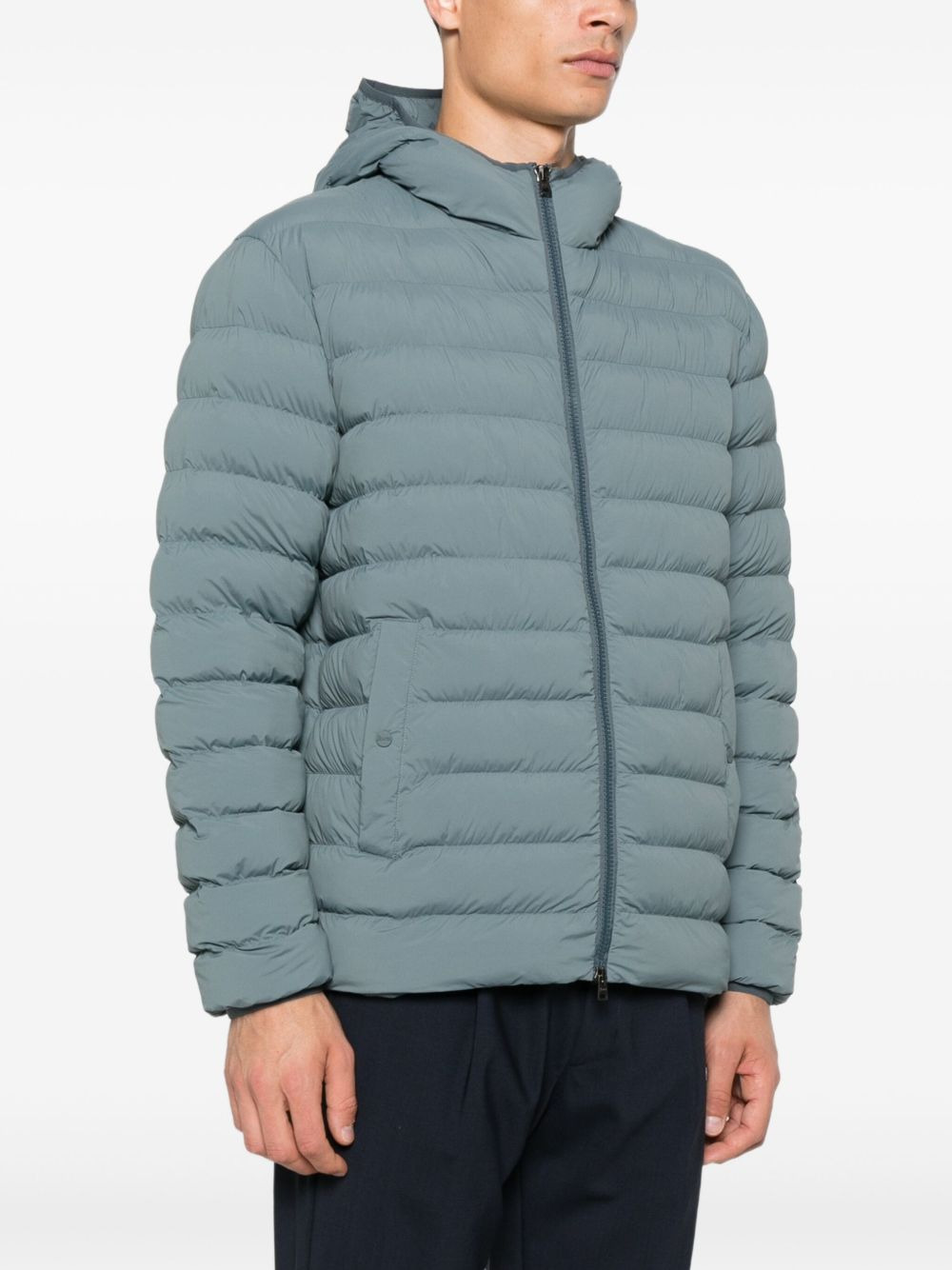 hooded padded jacket - 3