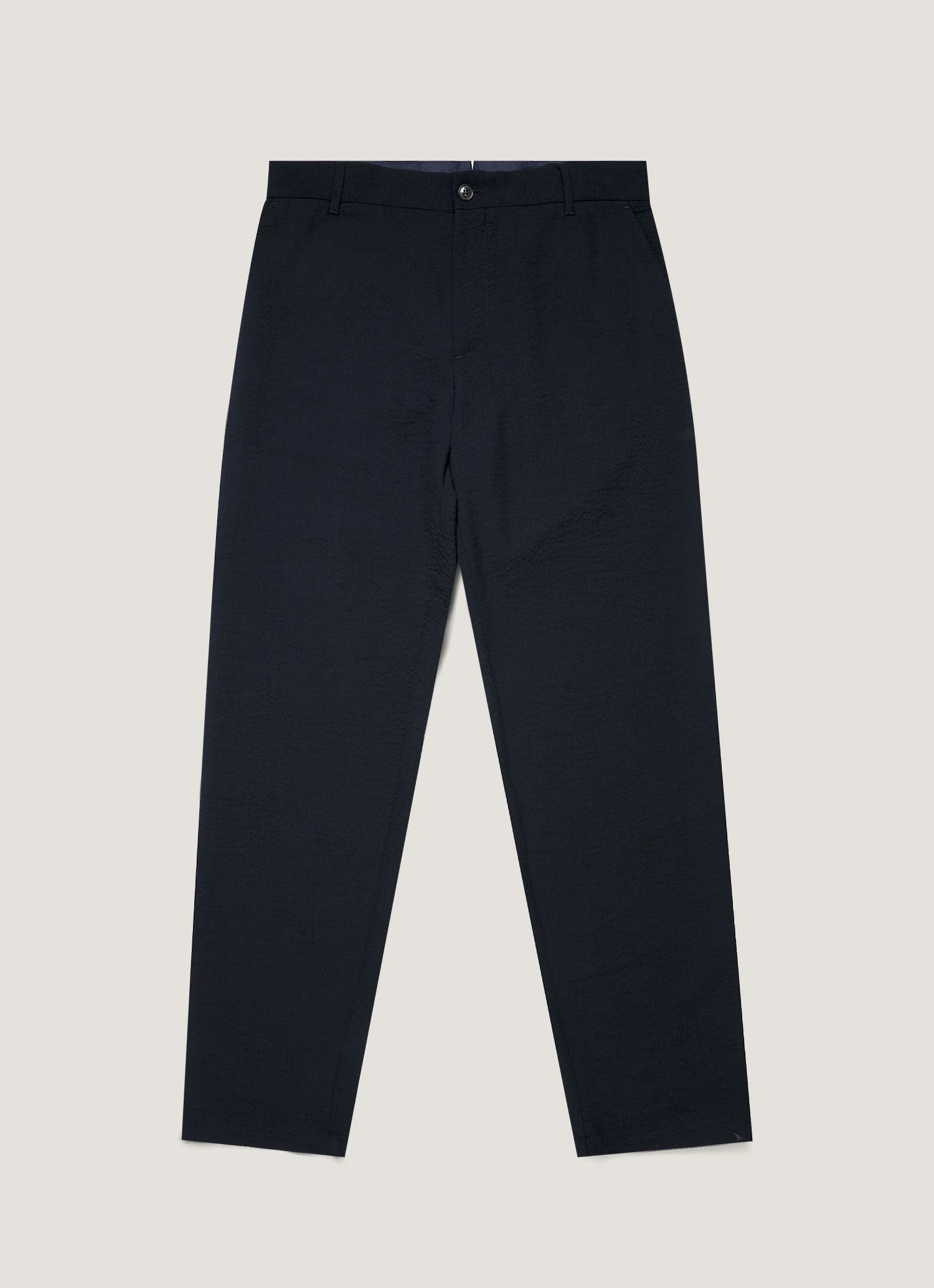 Seersucker Wool Trouser - 1