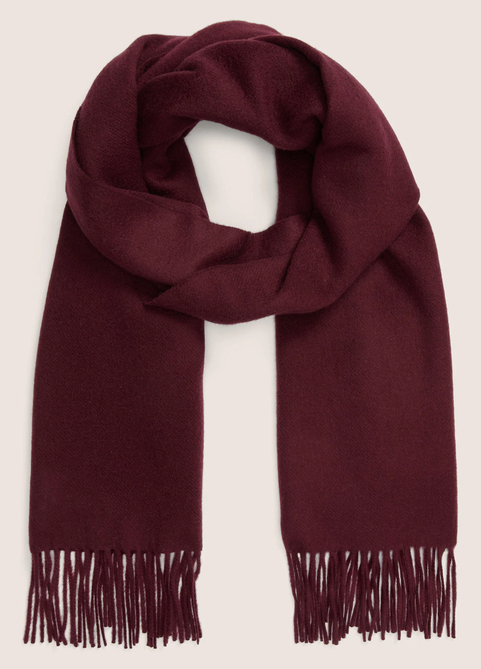 Double-Face Cashmere Scarf - 1