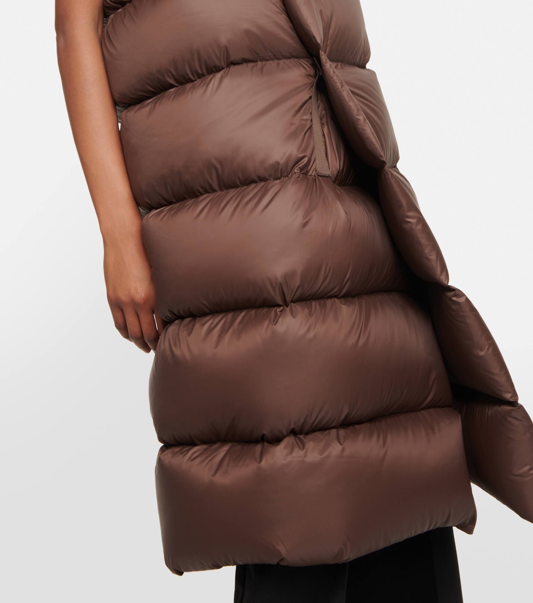 Quilted down coat - 5