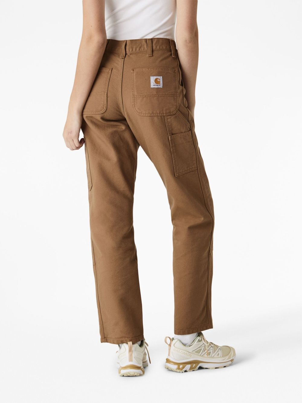 Double Knee straight-leg trousers - 3