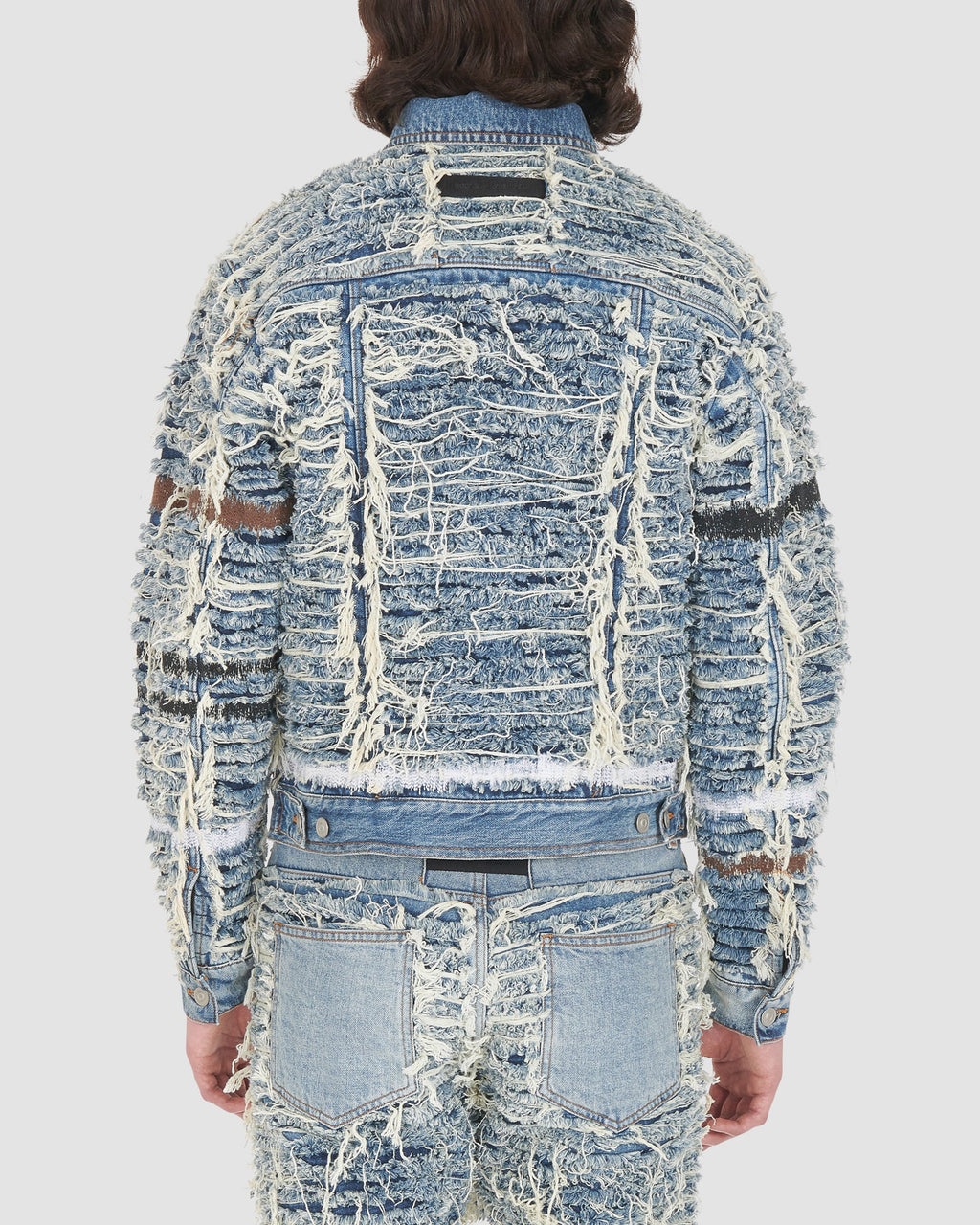 DENIM JACKET BLACKMEANS - 5