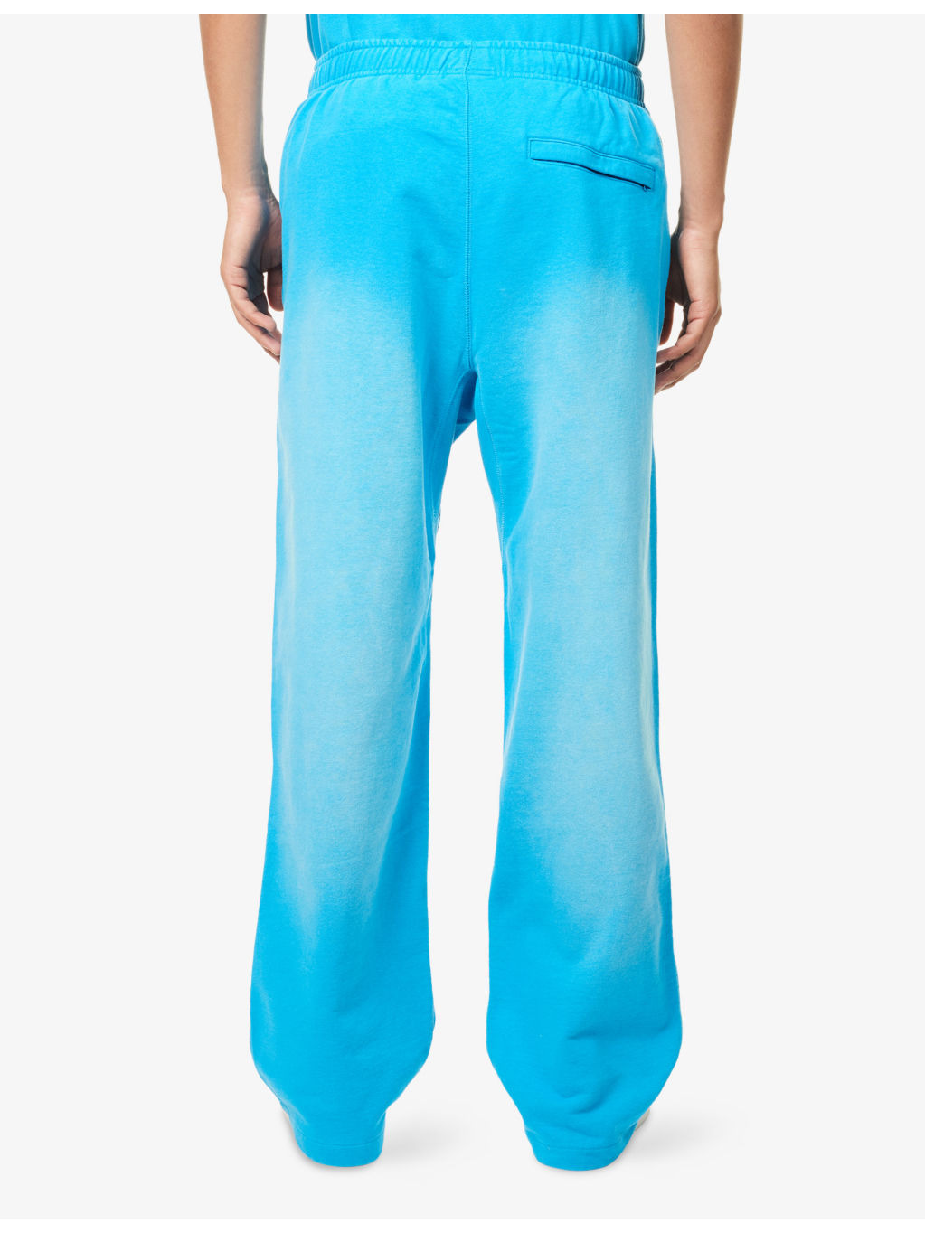 Arch Logo Cotton-Jersey Jogging Bottoms - 4