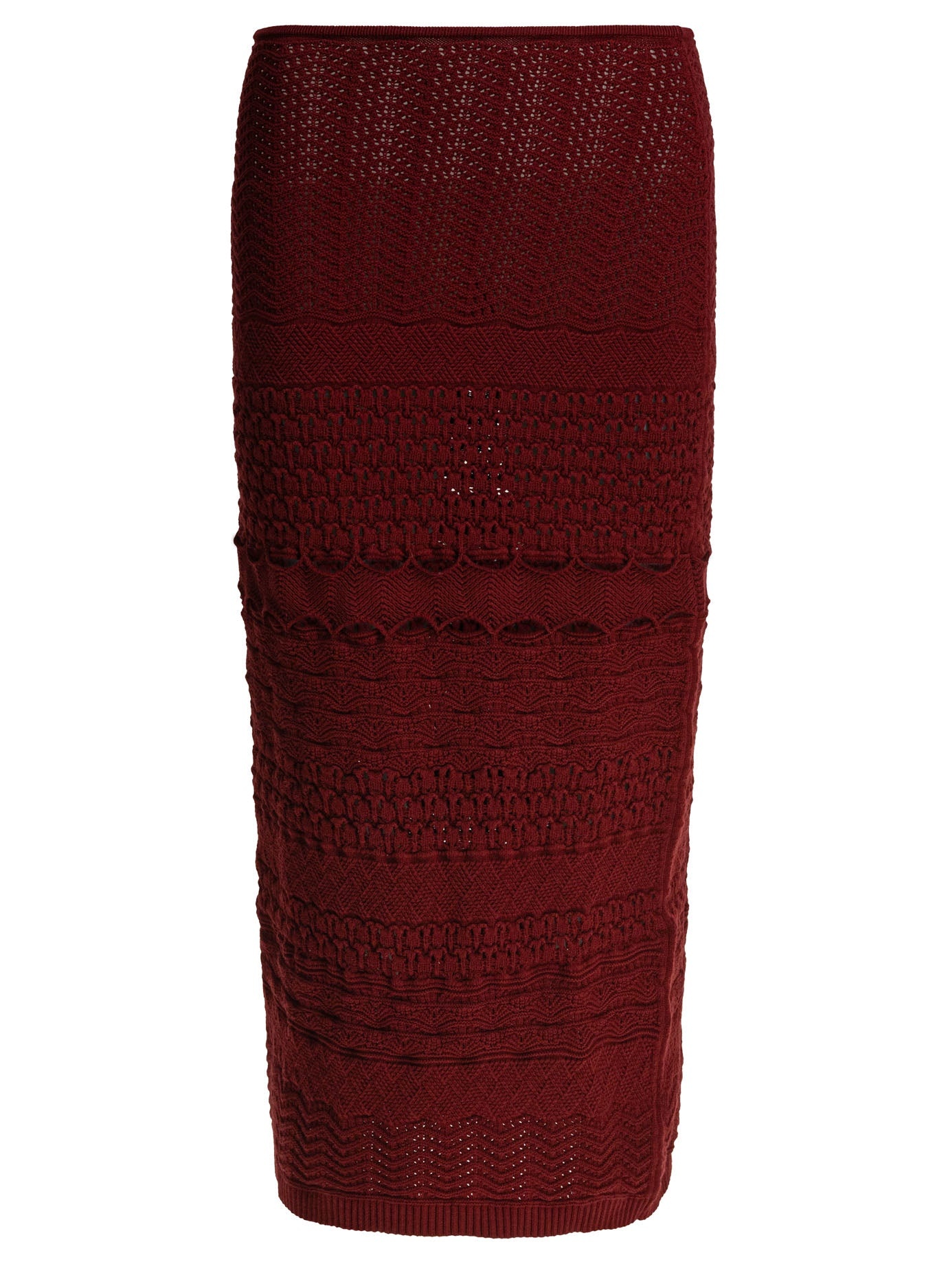 Elie Saab Crochet Midi Skirt Fireball Lilys Crochet - 1