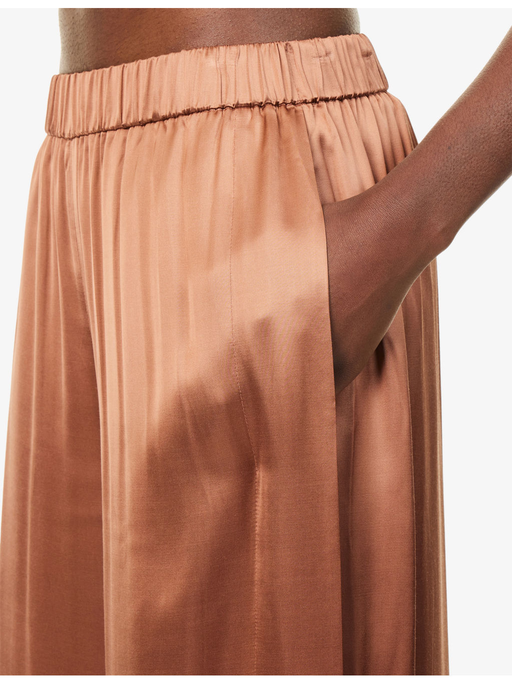 Eve Wide-Leg Woven Pyjama Bottoms - 5