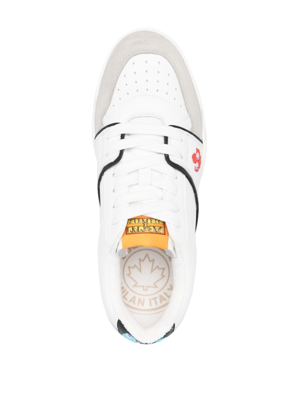 x Pac-Man panelled low-top sneakers - 4