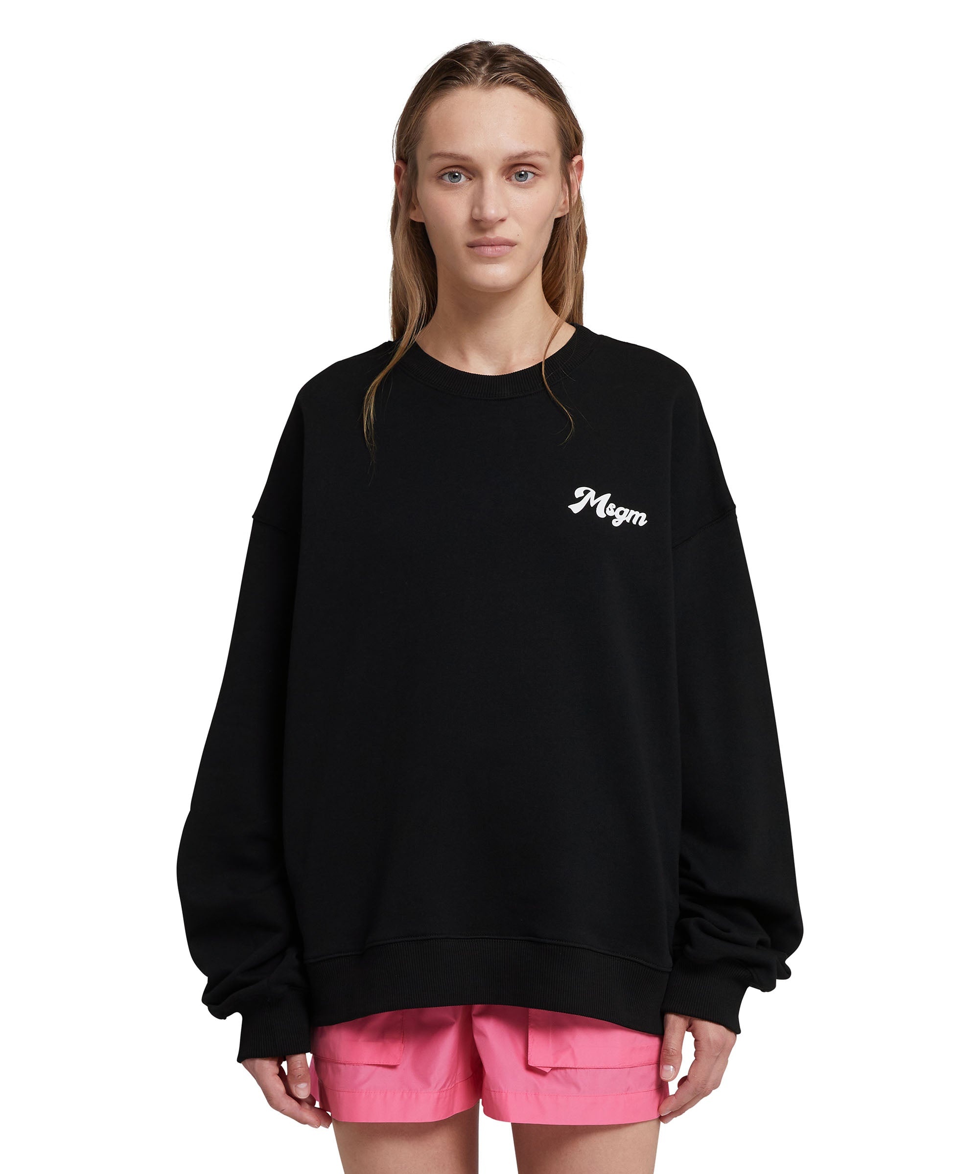Sweatshirt with "bar Milano" graphic - 2