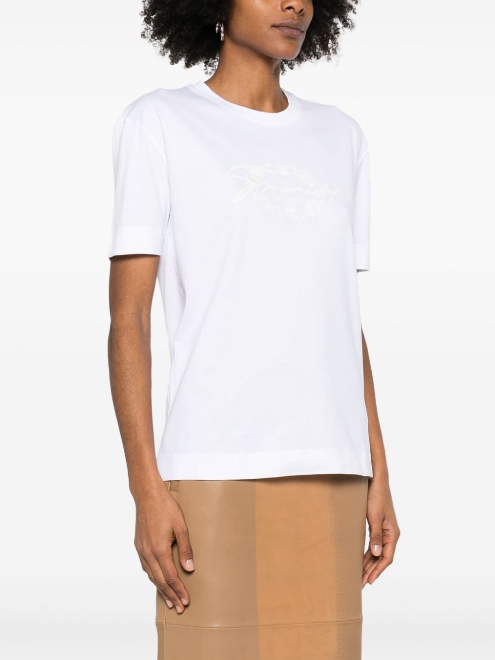 embroidered T-shirt - 3